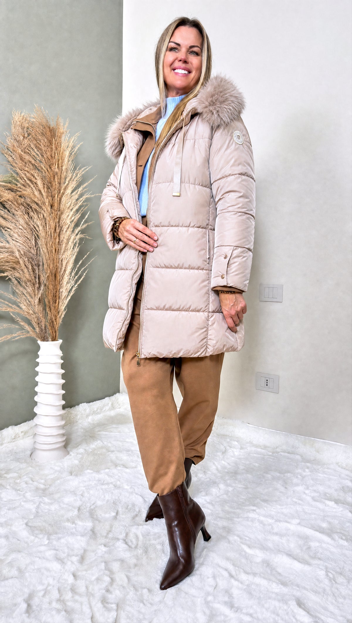 Steppjacke Cozy Fox *Beige*