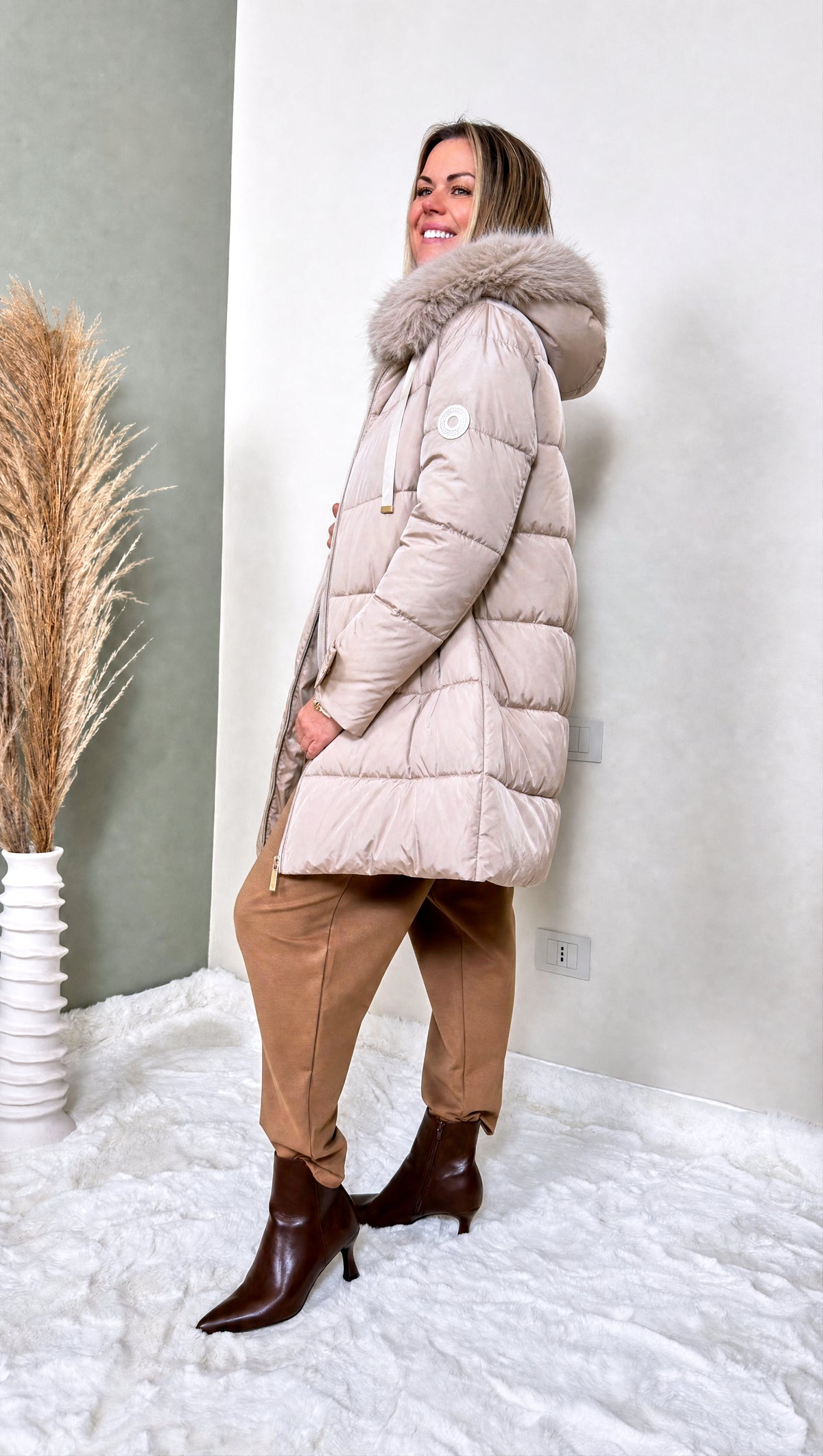 Steppjacke Cozy Fox *Beige*