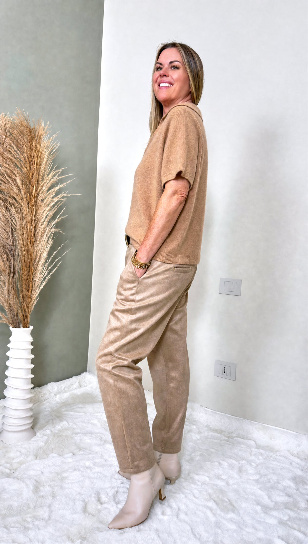 Strickshirt Novara *Camel*
