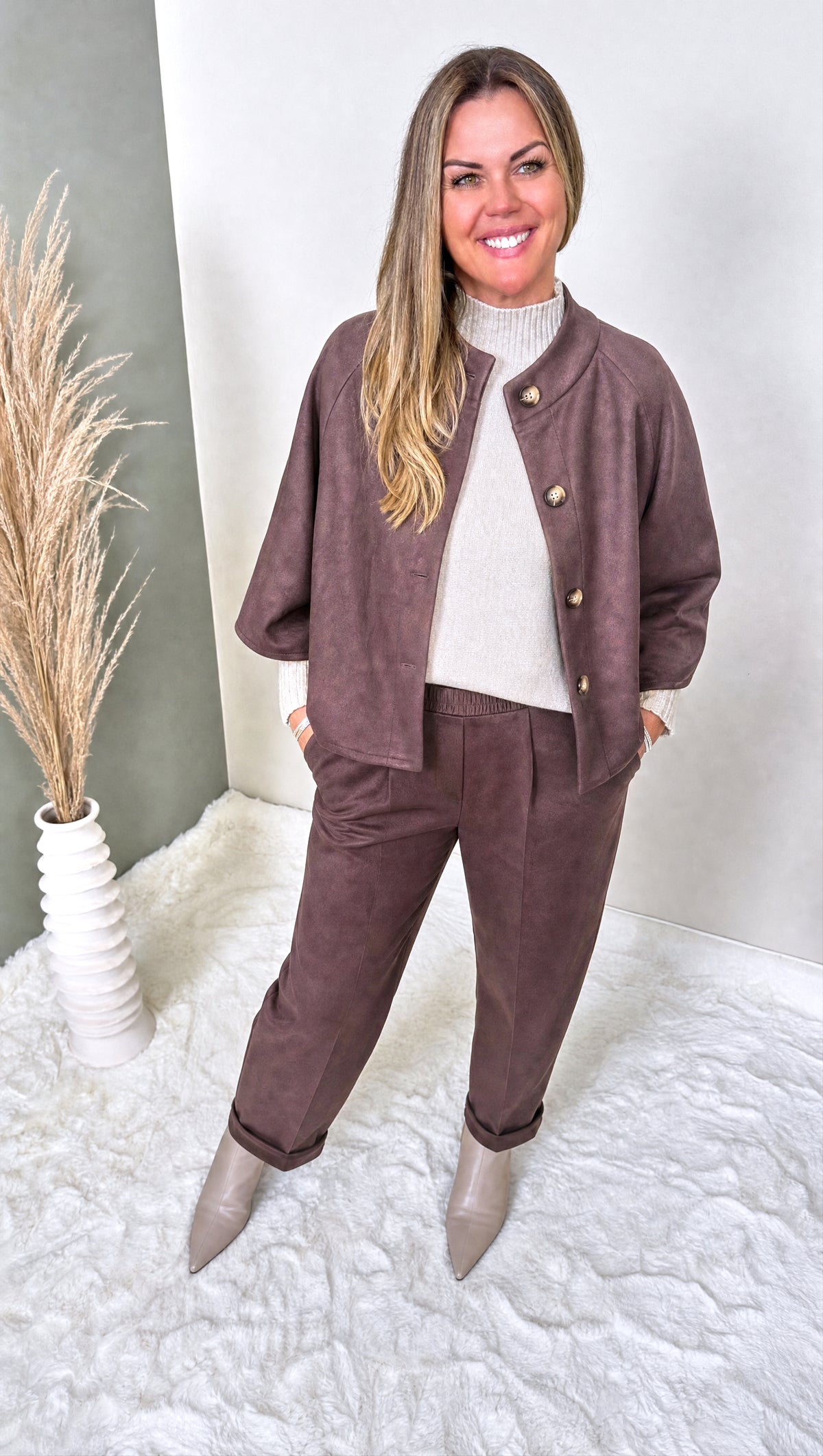 Kurze Jacke Cortina *Schoko*