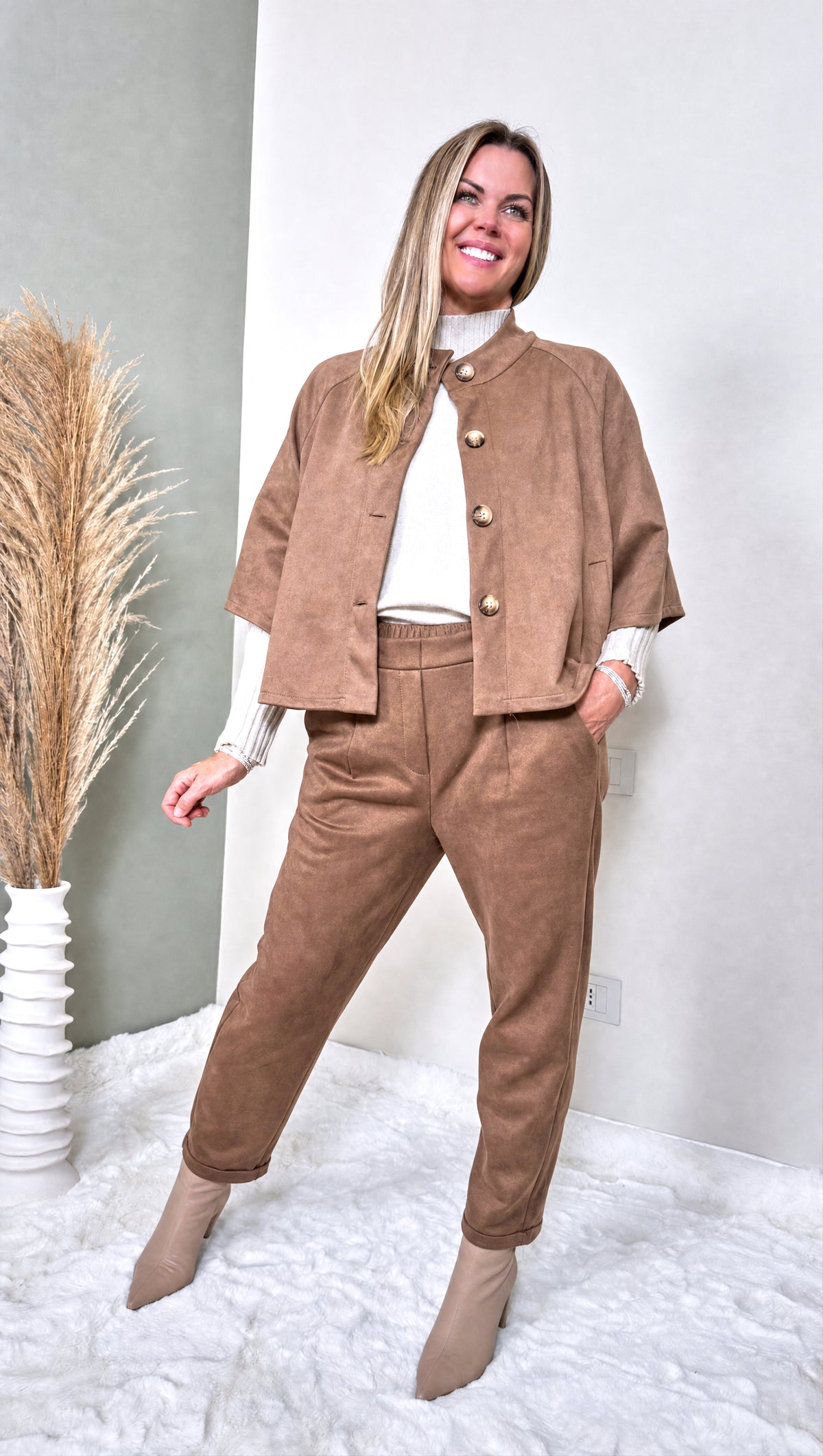 Kurze Jacke Cortina *Camel*