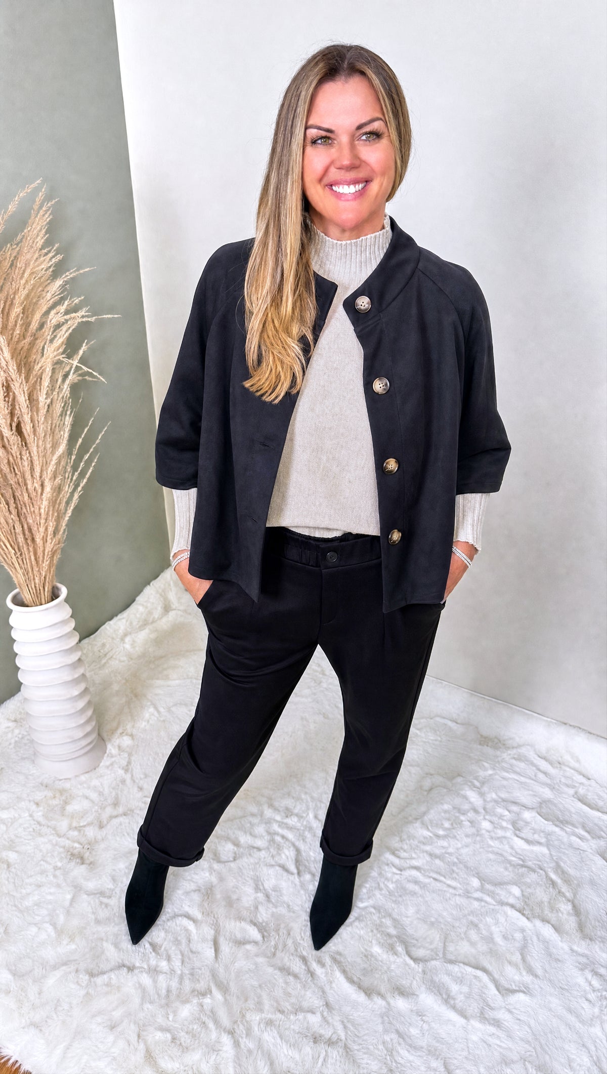 Kurze Jacke Cortina *Schwarz*