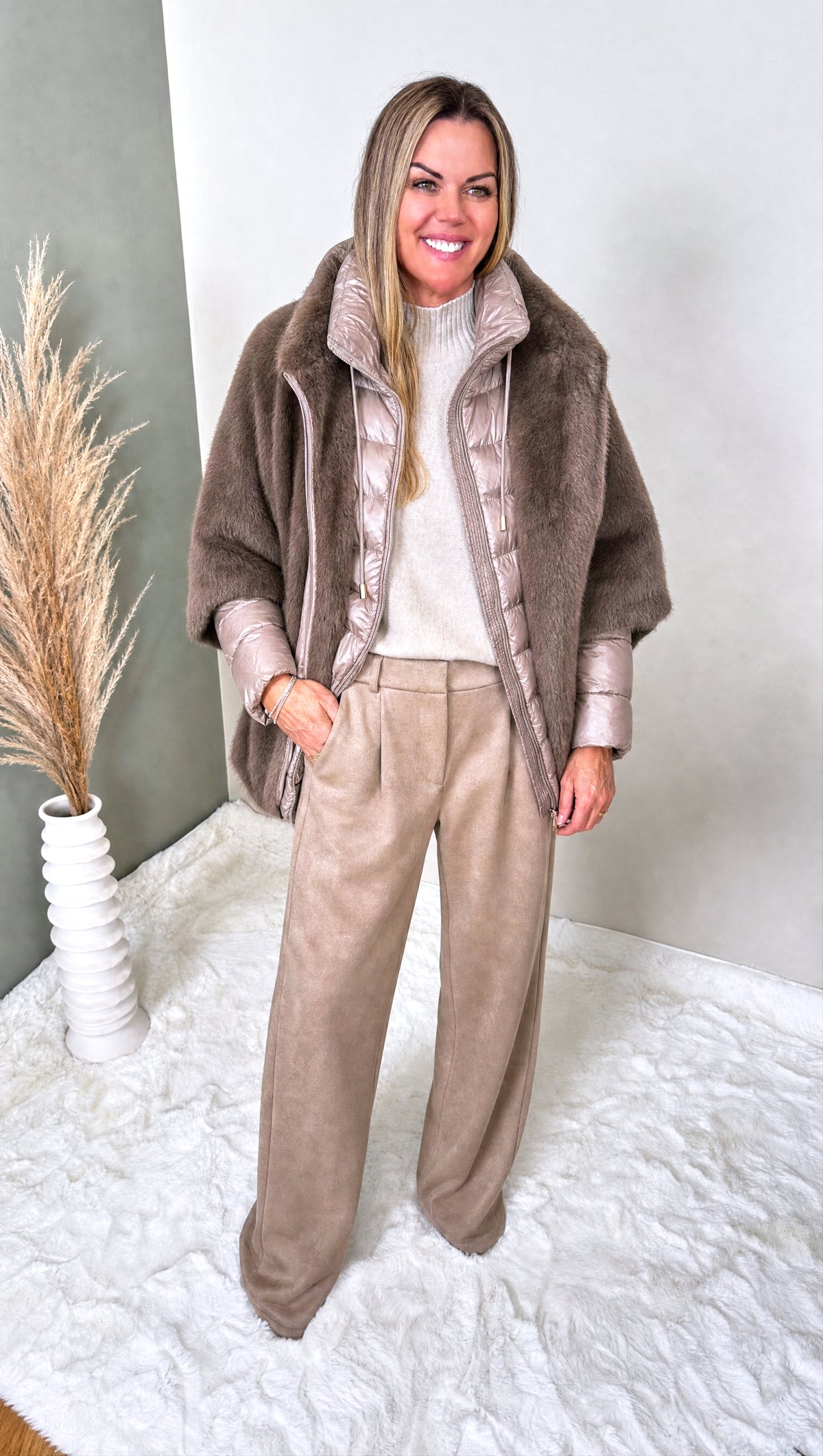 Steppjacke Everyday is Autumn  *Camel*
