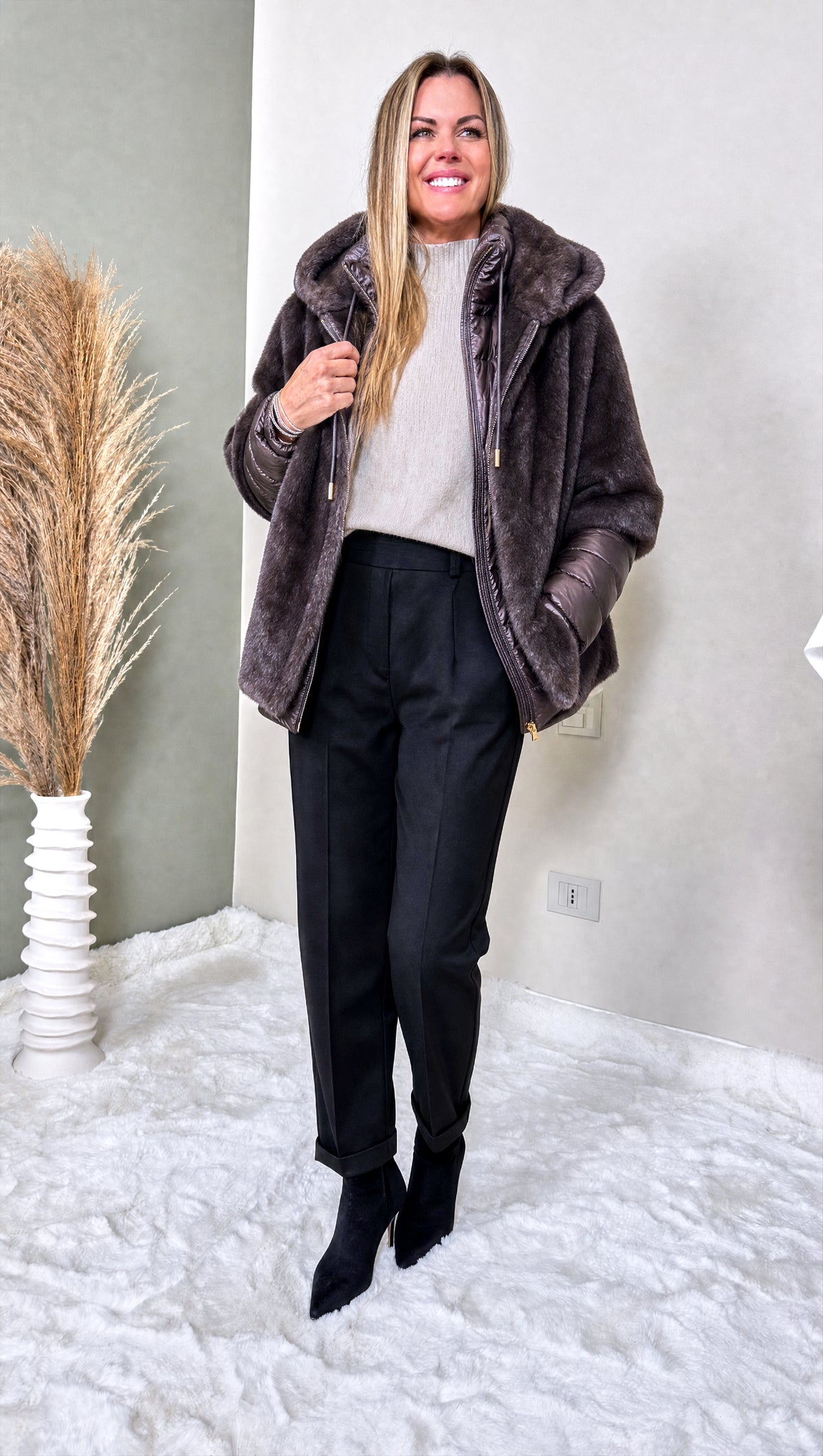 Steppjacke Everyday is Autumn  *Schoko*