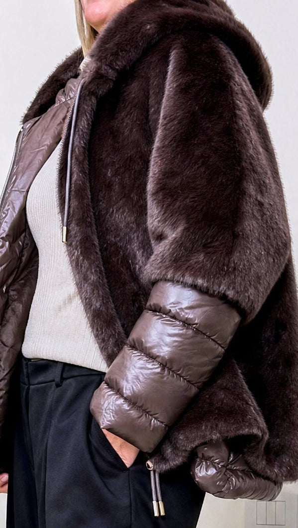 Steppjacke Everyday is Autumn  *Schoko*