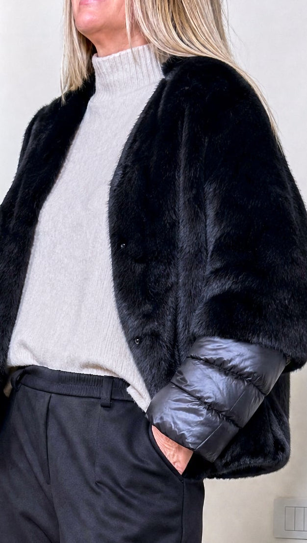 Steppjacke Everyday is Autumn  *Schwarz*