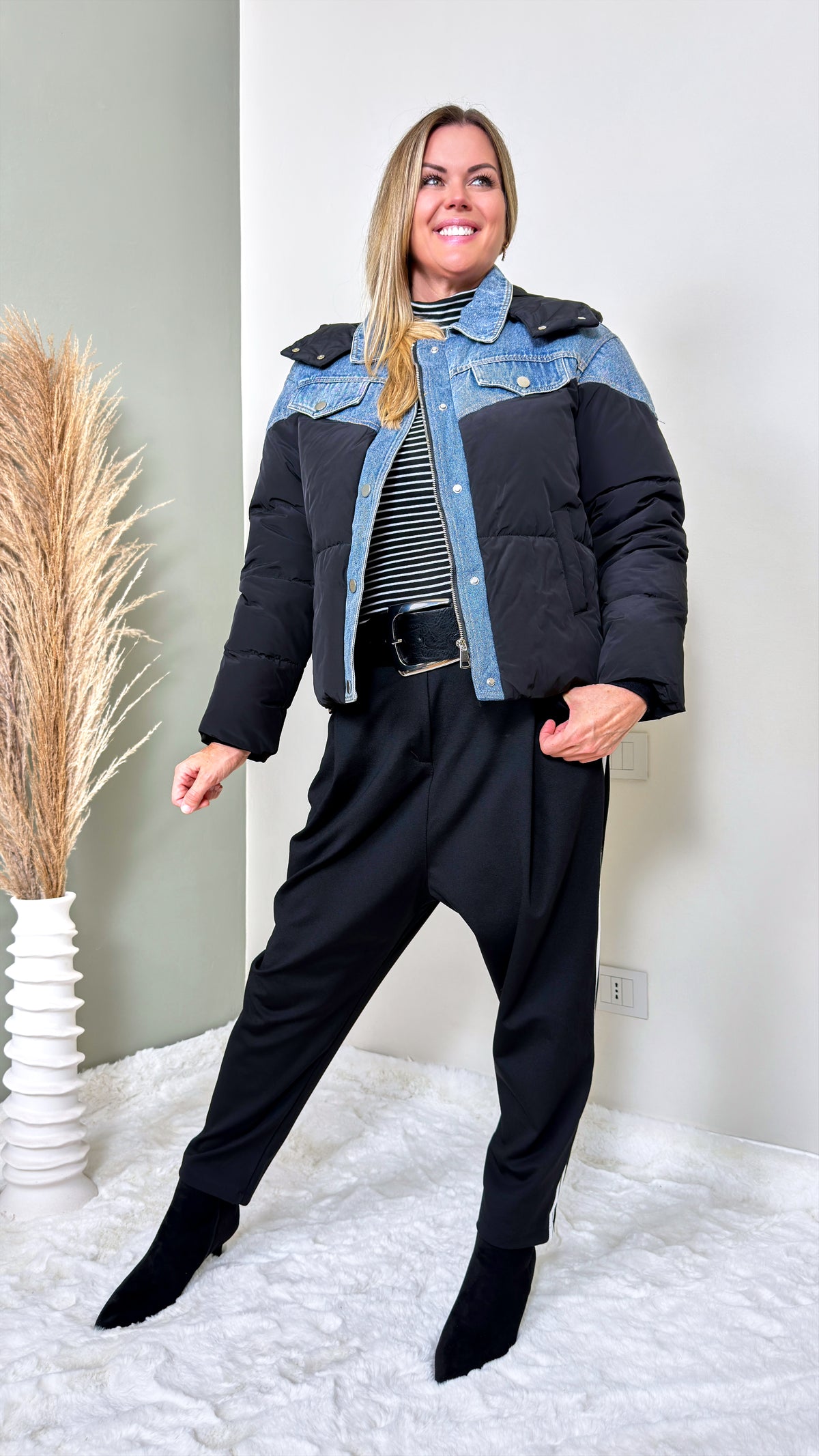 Steppjacke Verona Sky *Schwarz*