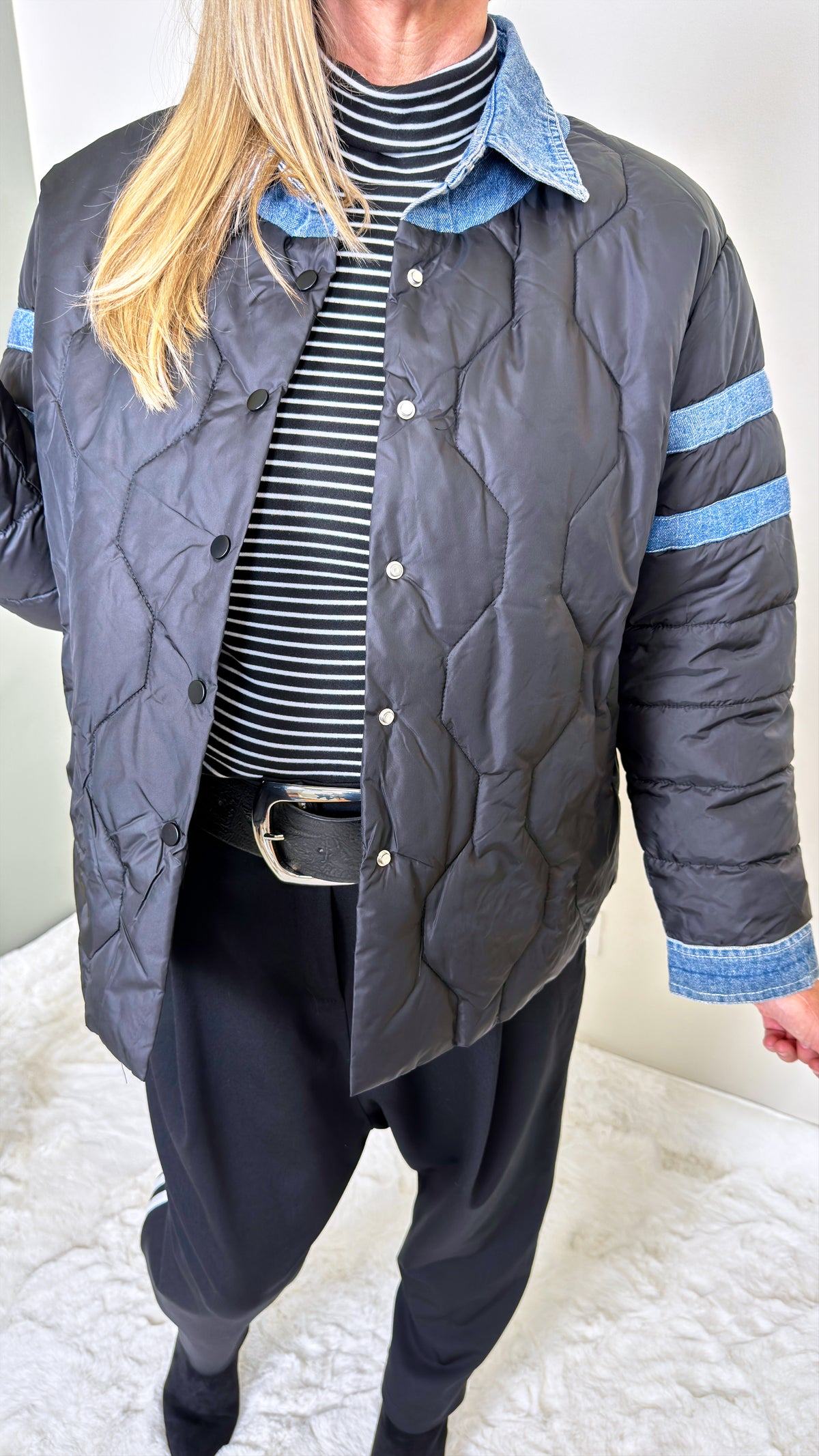 Steppjacke Wildmoor Isle *Schwarz*