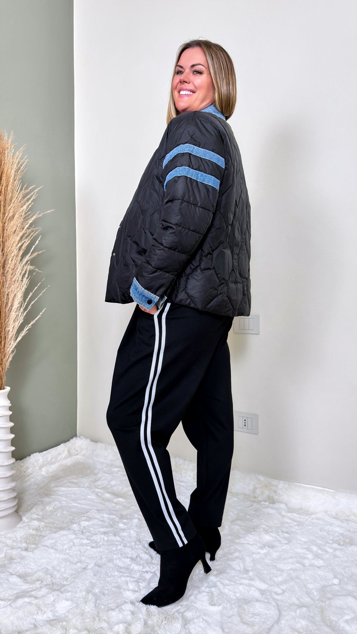 Steppjacke Wildmoor Isle *Schwarz*