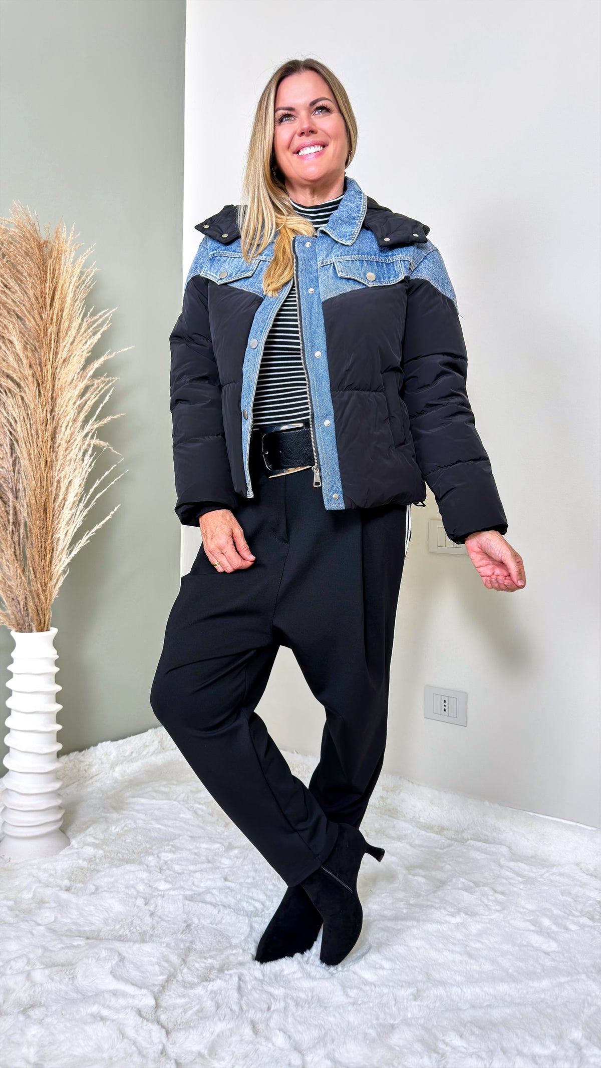 Steppjacke Verona Sky *Schwarz*