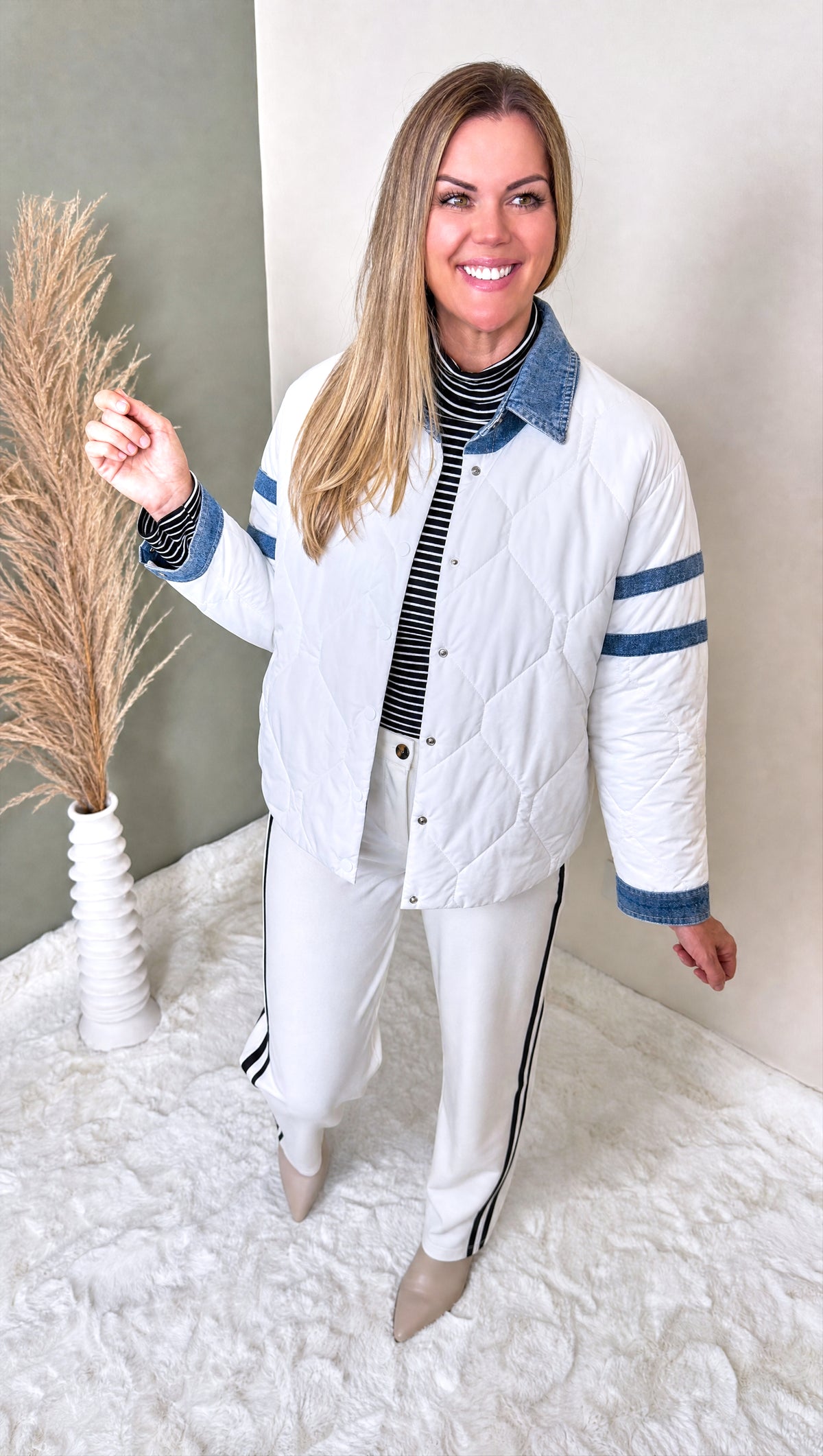 Steppjacke Wildmoor Isle *Weiß*