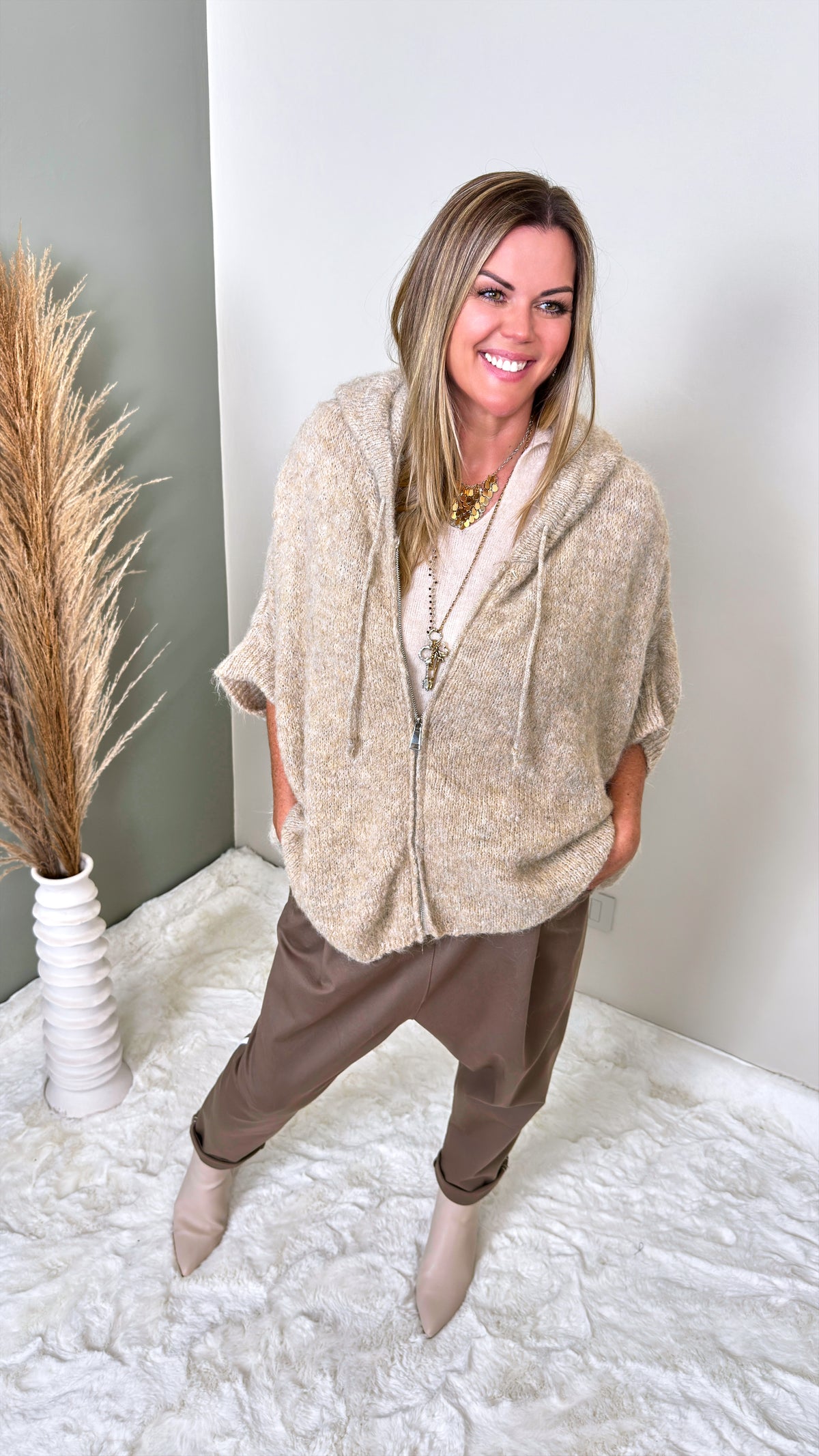 Strickjacke Foresta *Beige*
