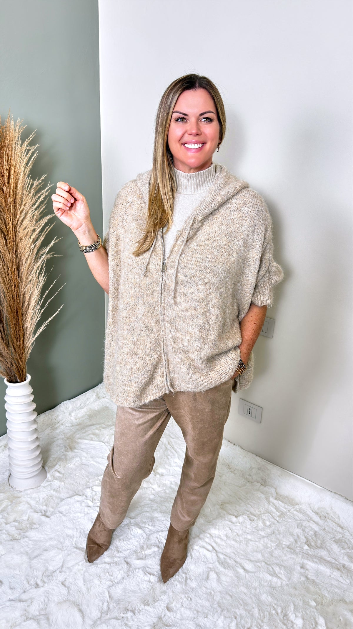Strickjacke Foresta *Beige*
