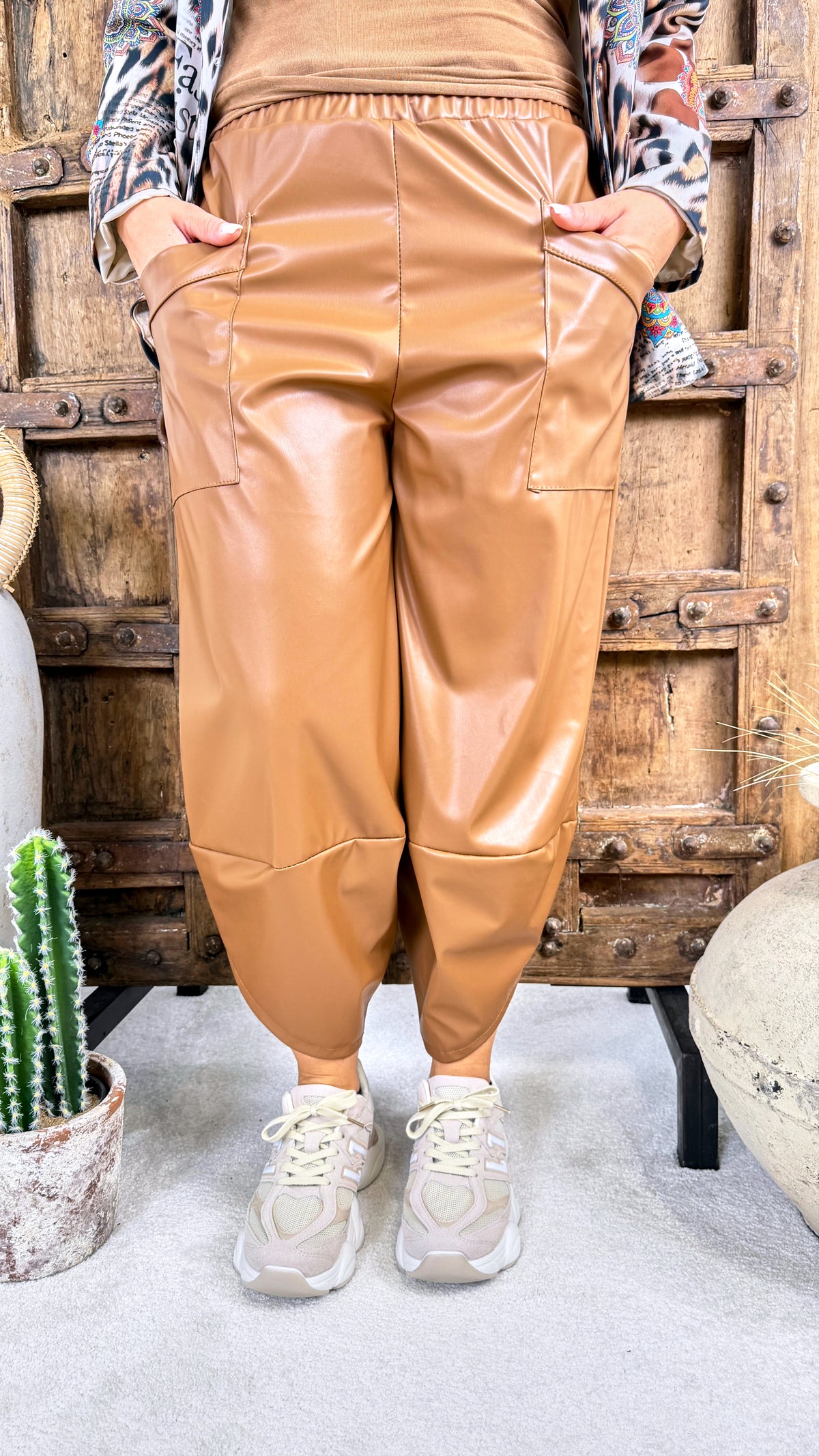 Cargo-Jogpants Soft August  *Camel*