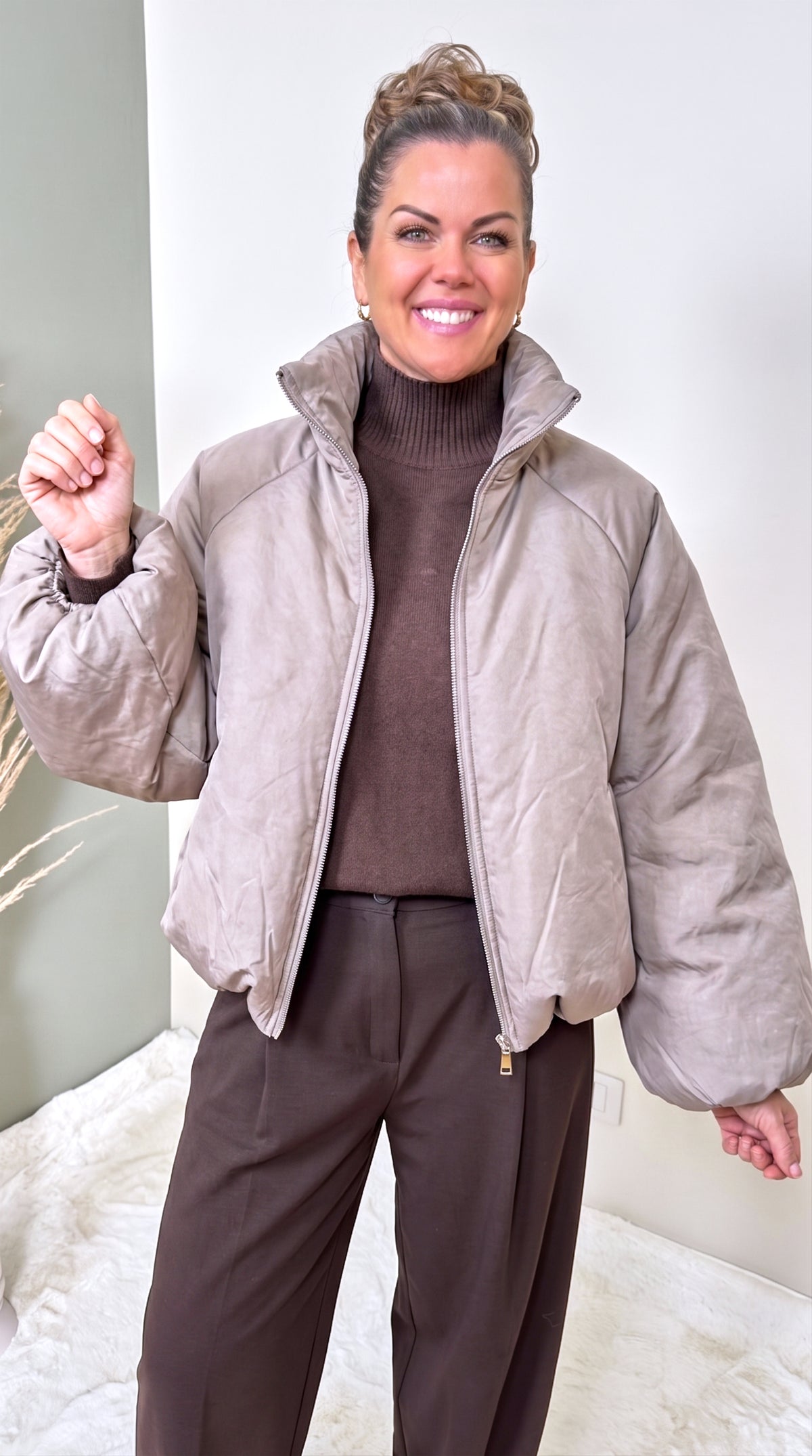 Jacke Velora Sky *Taupe* (Lieferbar ab 24.09)