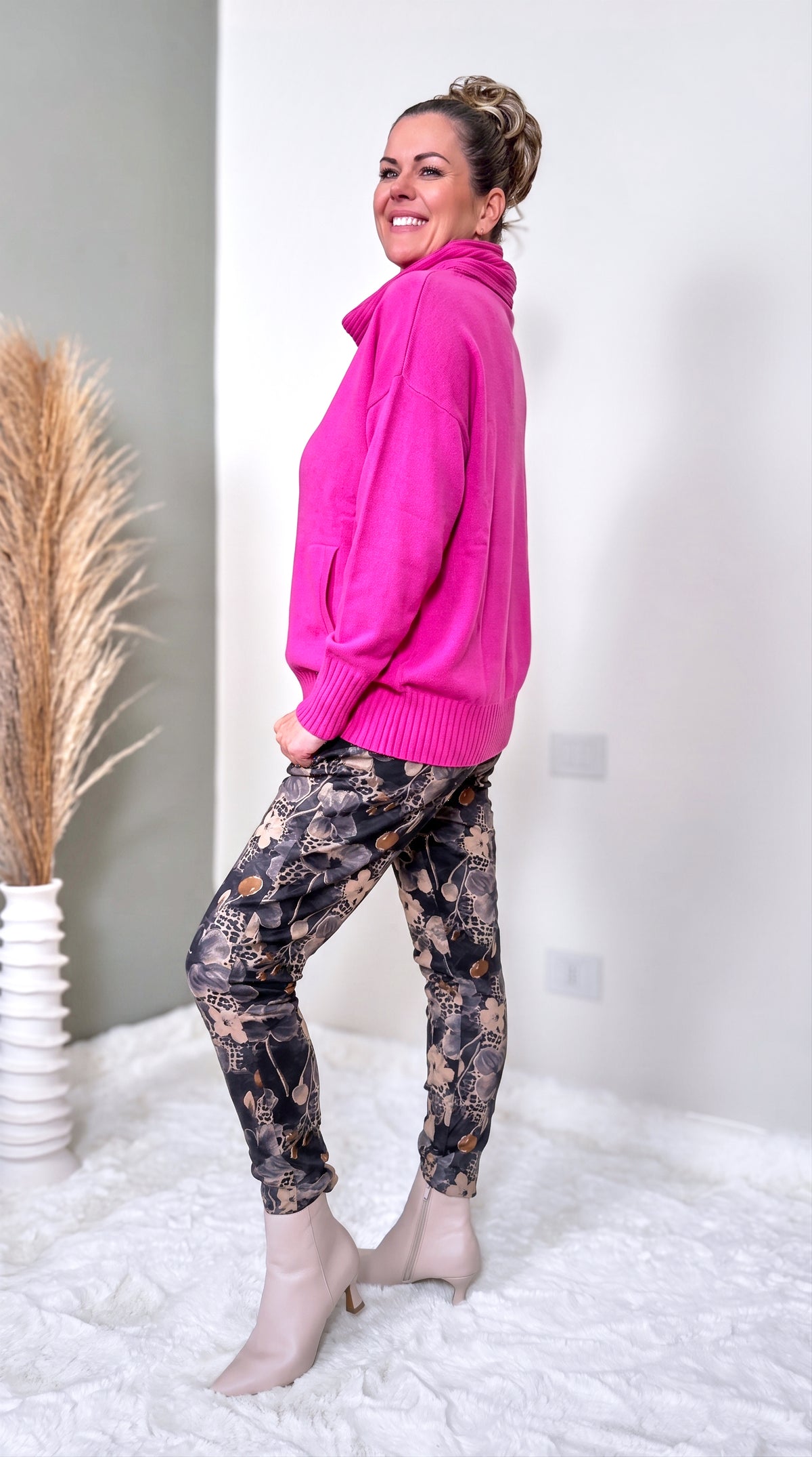 Rollkragenpullover Tabarca  *Pink*