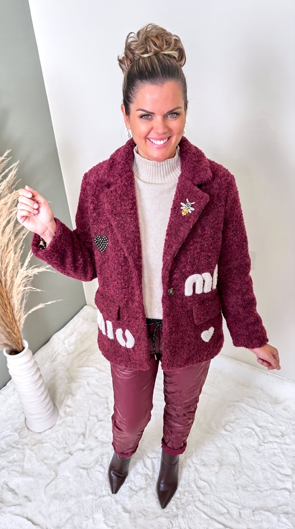 Blazer Mio Amore *Bordeaux*