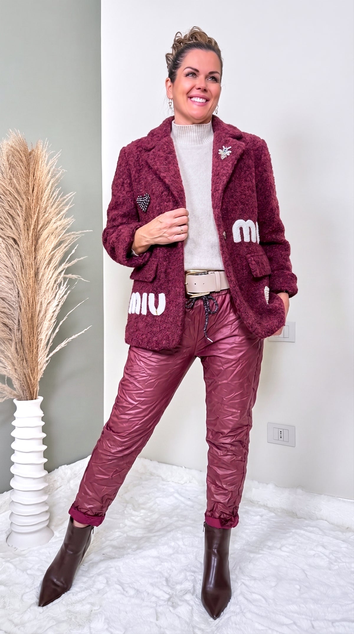 Blazer Mio Amore *Bordeaux*