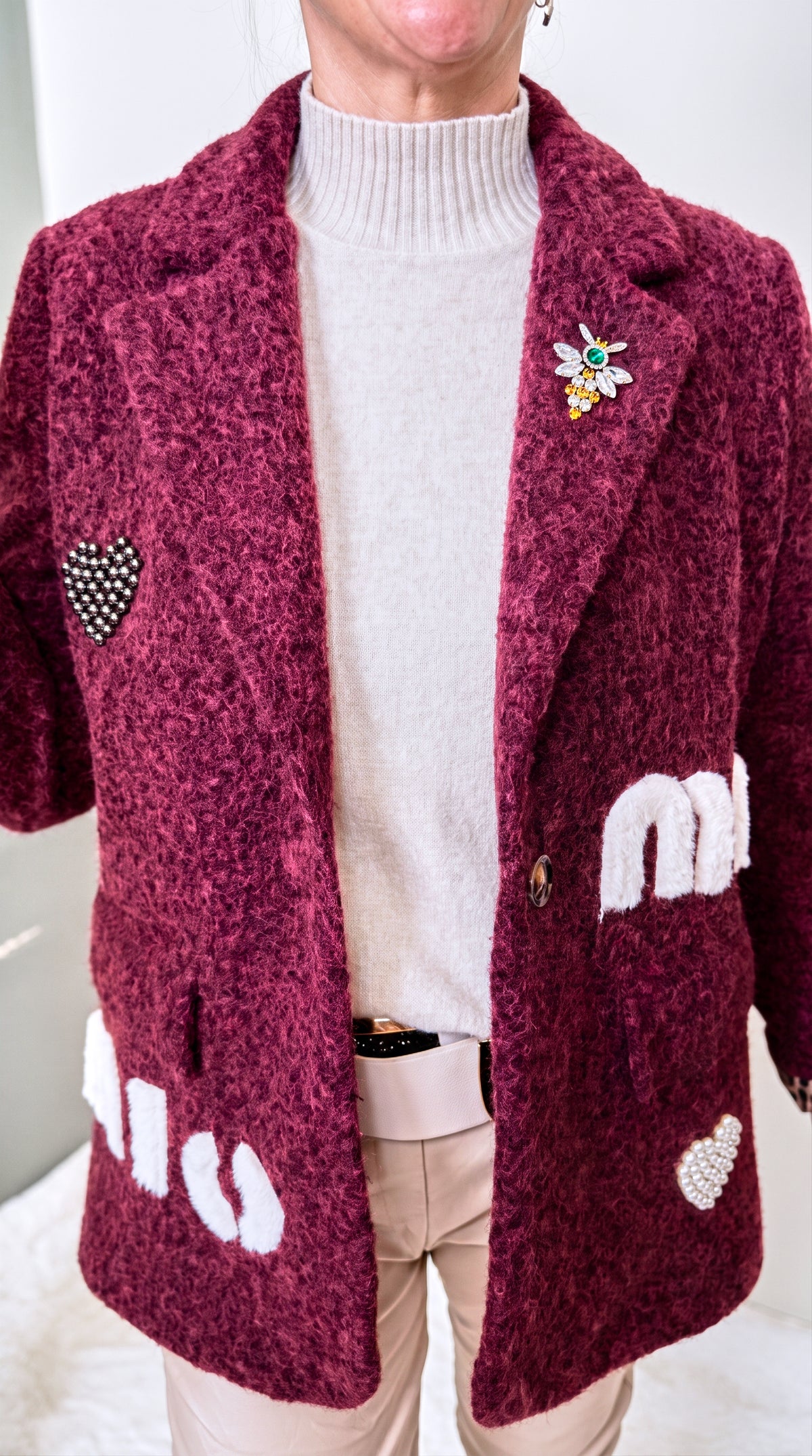 Blazer Mio Amore *Bordeaux*
