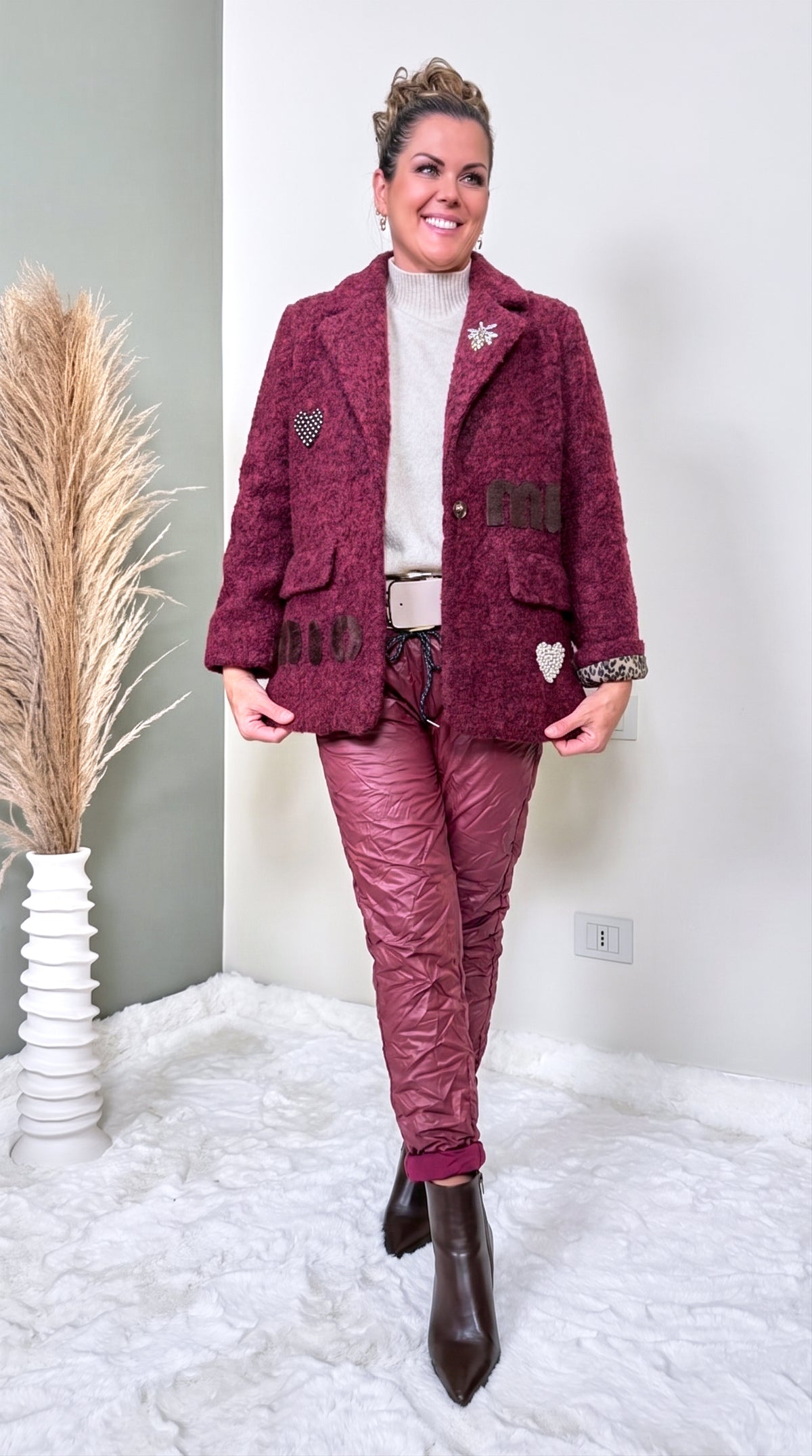 Blazer Mio Amore *Bordeaux*