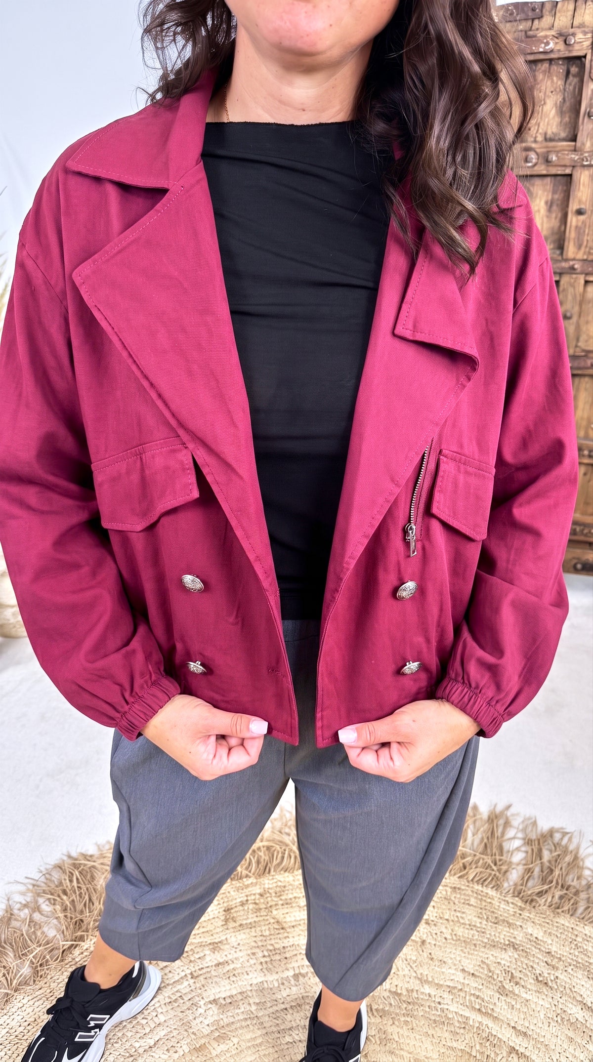 Jacke Tramontane *Bordeaux*
