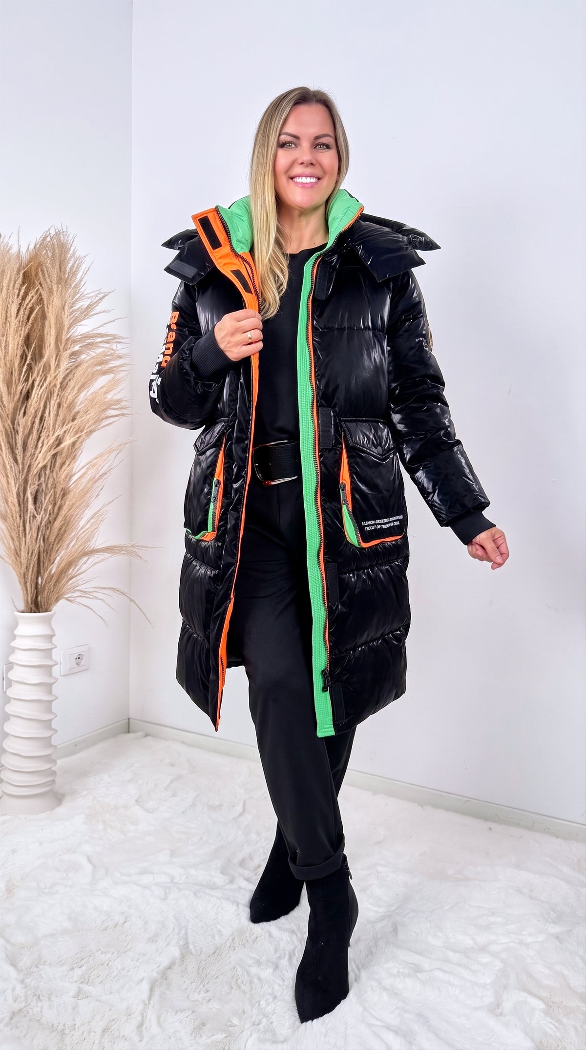 Steppmantel Aspen *Schwarz*