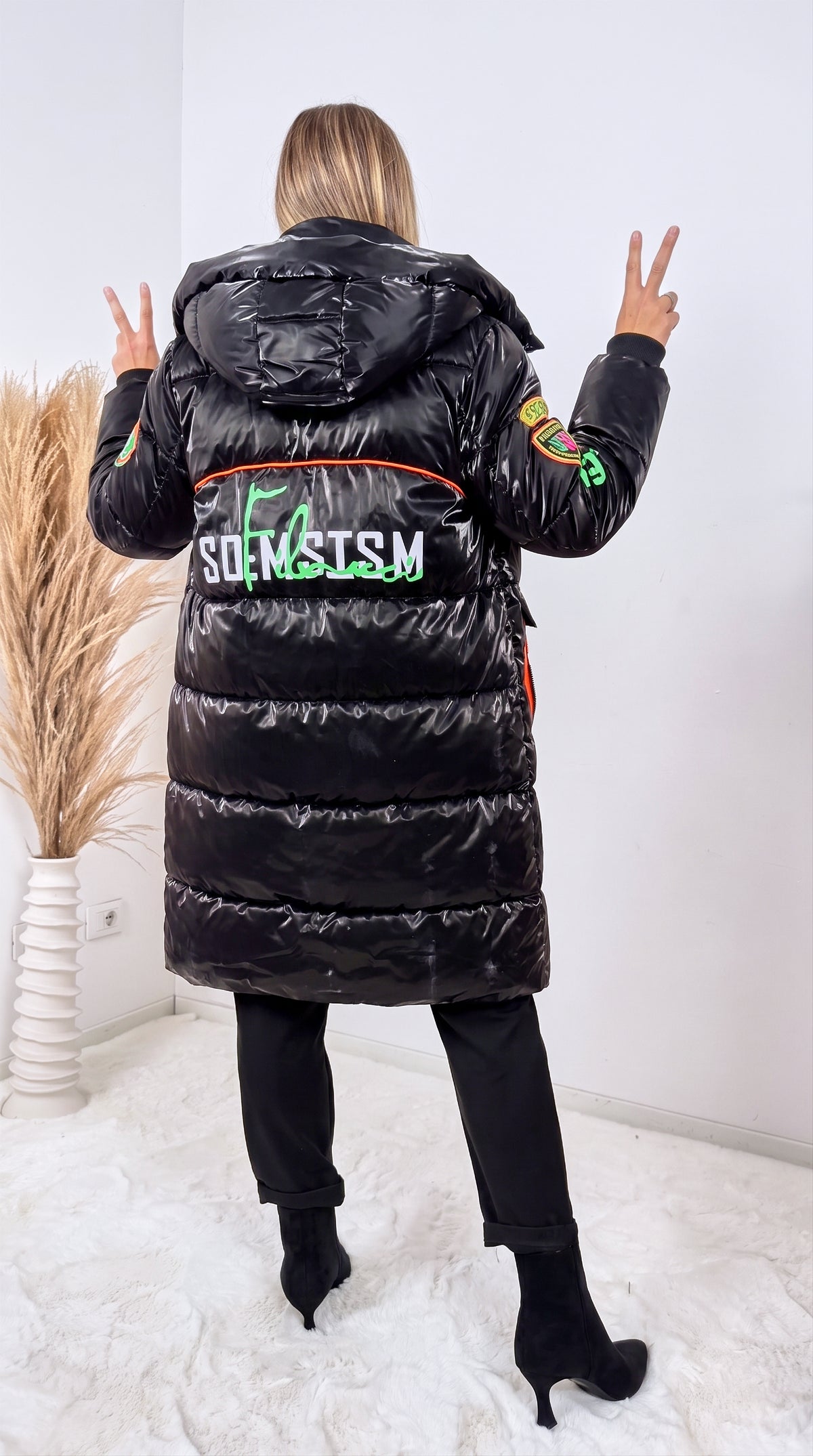 Steppmantel Aspen *Schwarz*