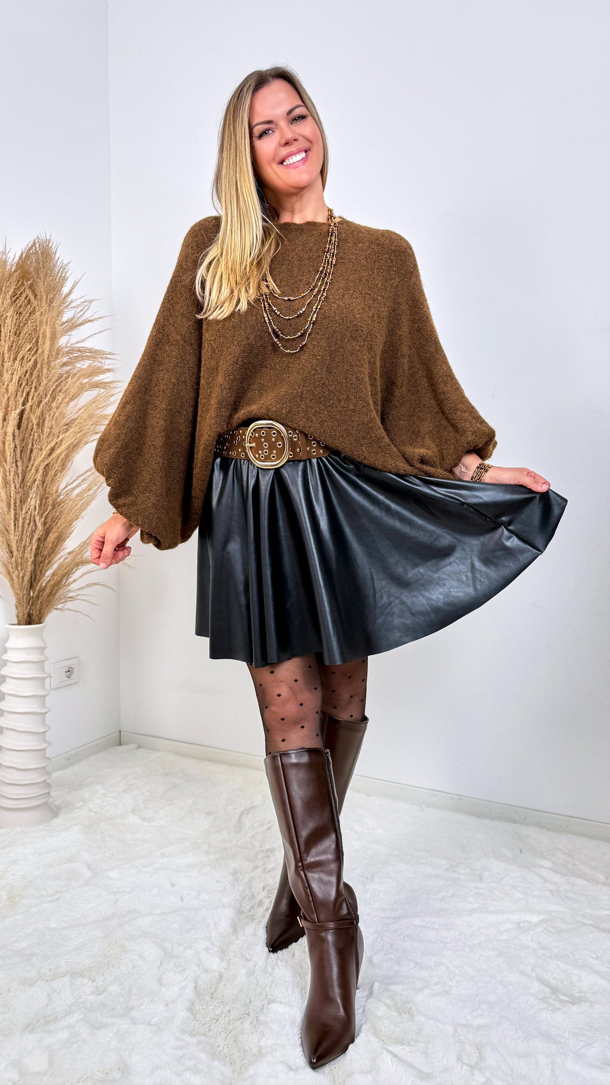 Strickpullover Belize *Schoko*