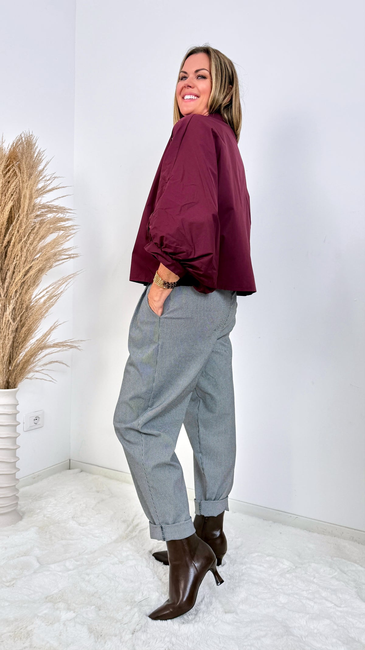 Bluse Amara Wisp *Bordeaux*