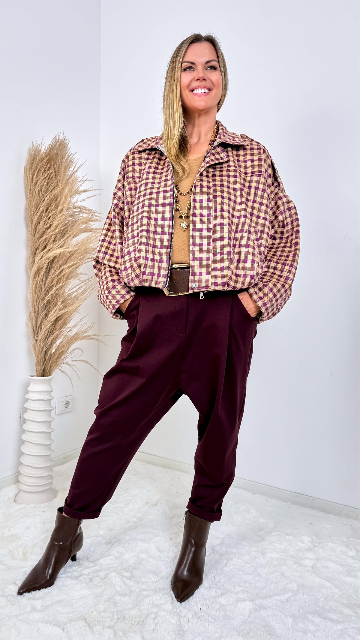 Blusen-Jacke Rustica *Bordeaux*