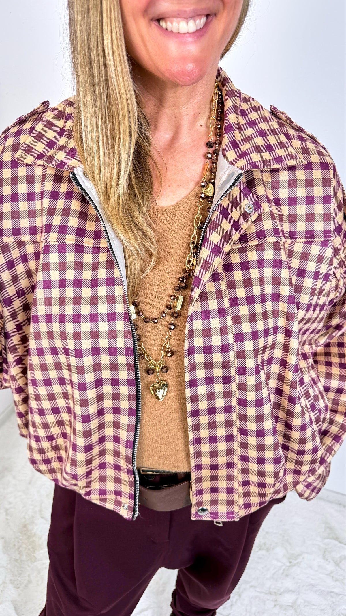 Blusen-Jacke Rustica *Bordeaux*
