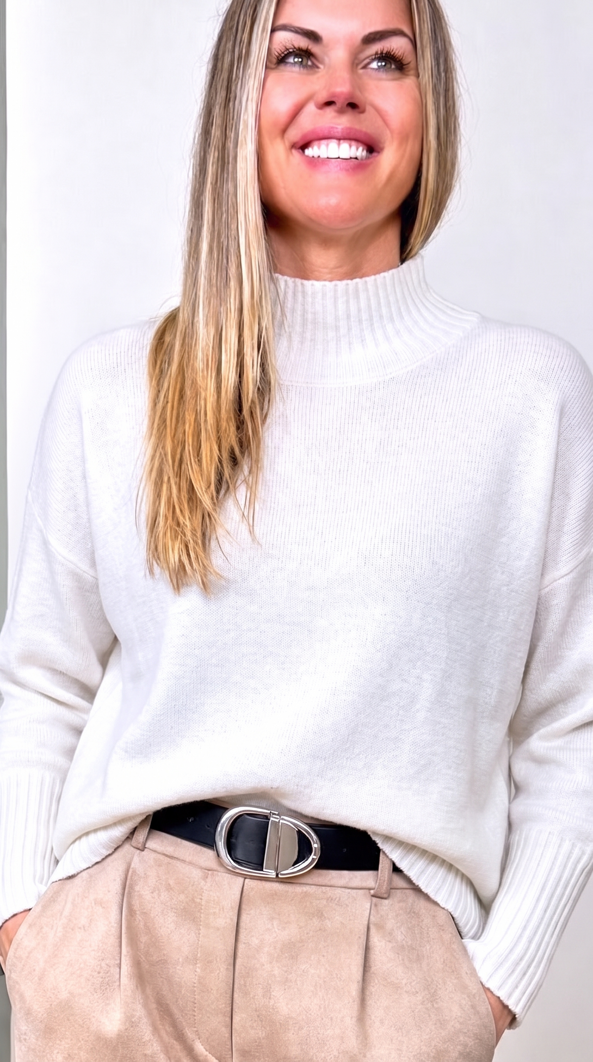 Strickpullover Mila *Weiß*