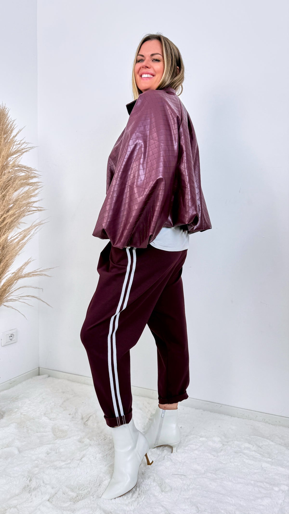 Jacke Estelle Noor *Bordeaux*