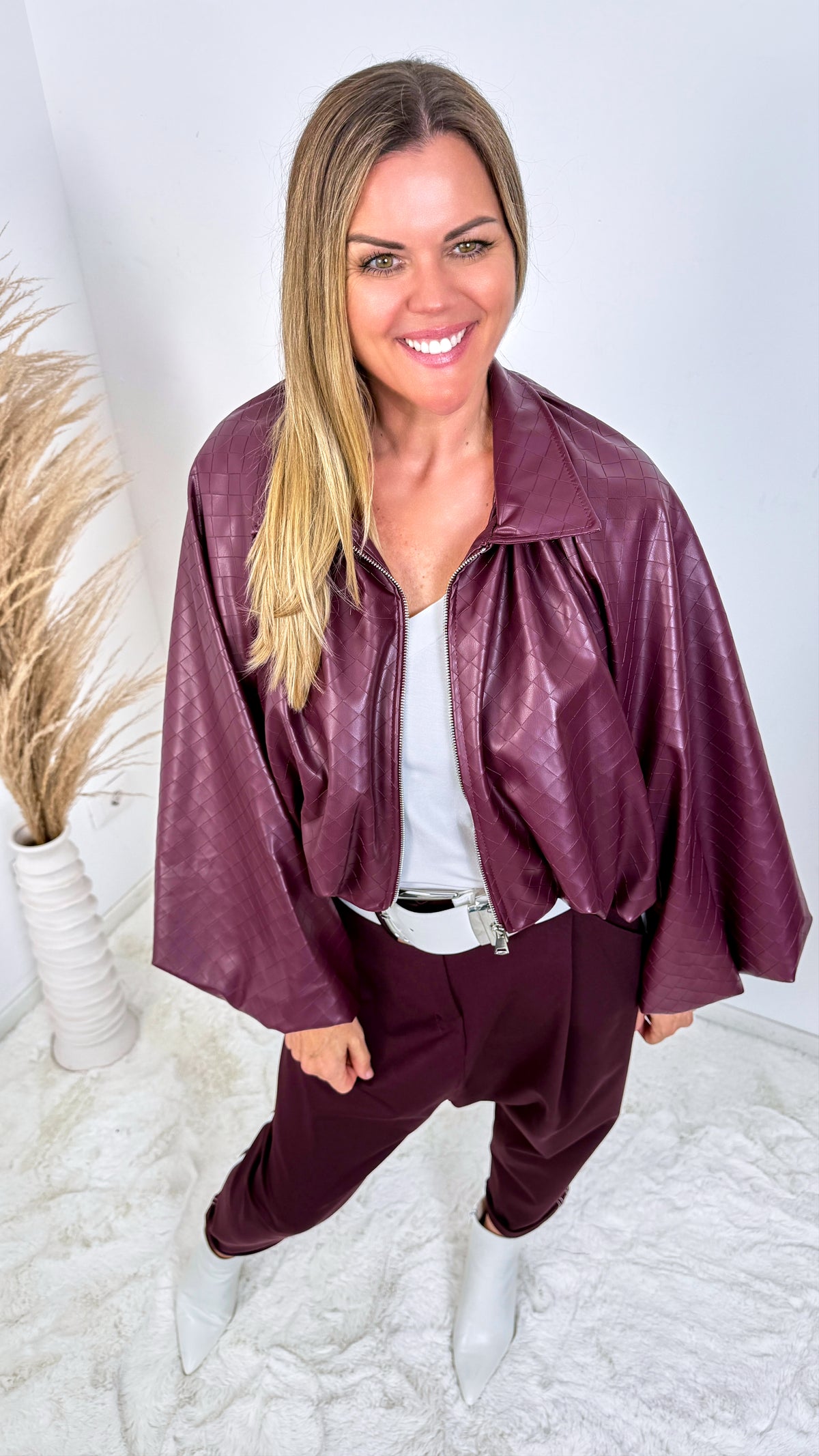 Jacke Estelle Noor *Bordeaux*