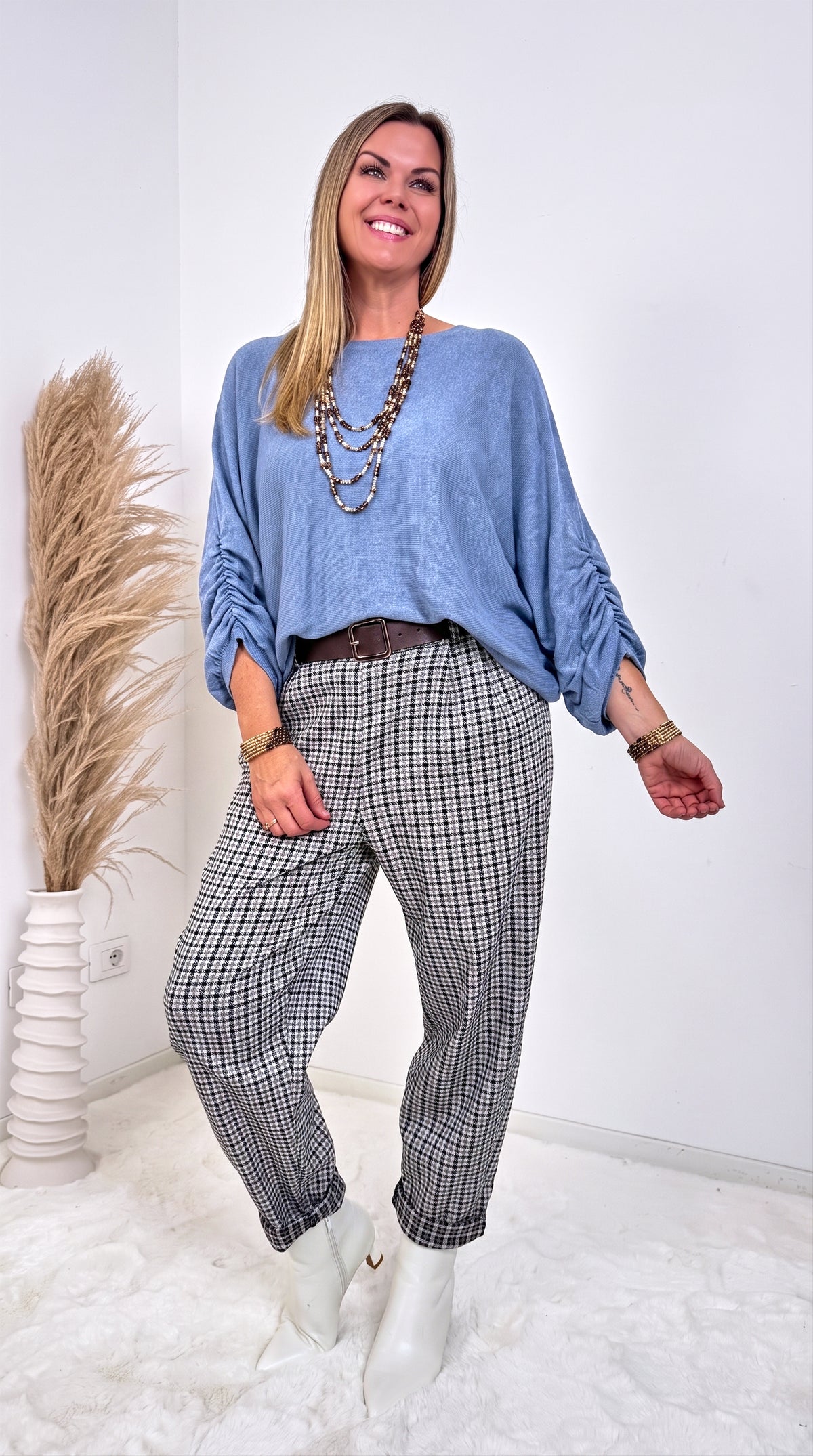 Pullover Vantara *Jeansblau*
