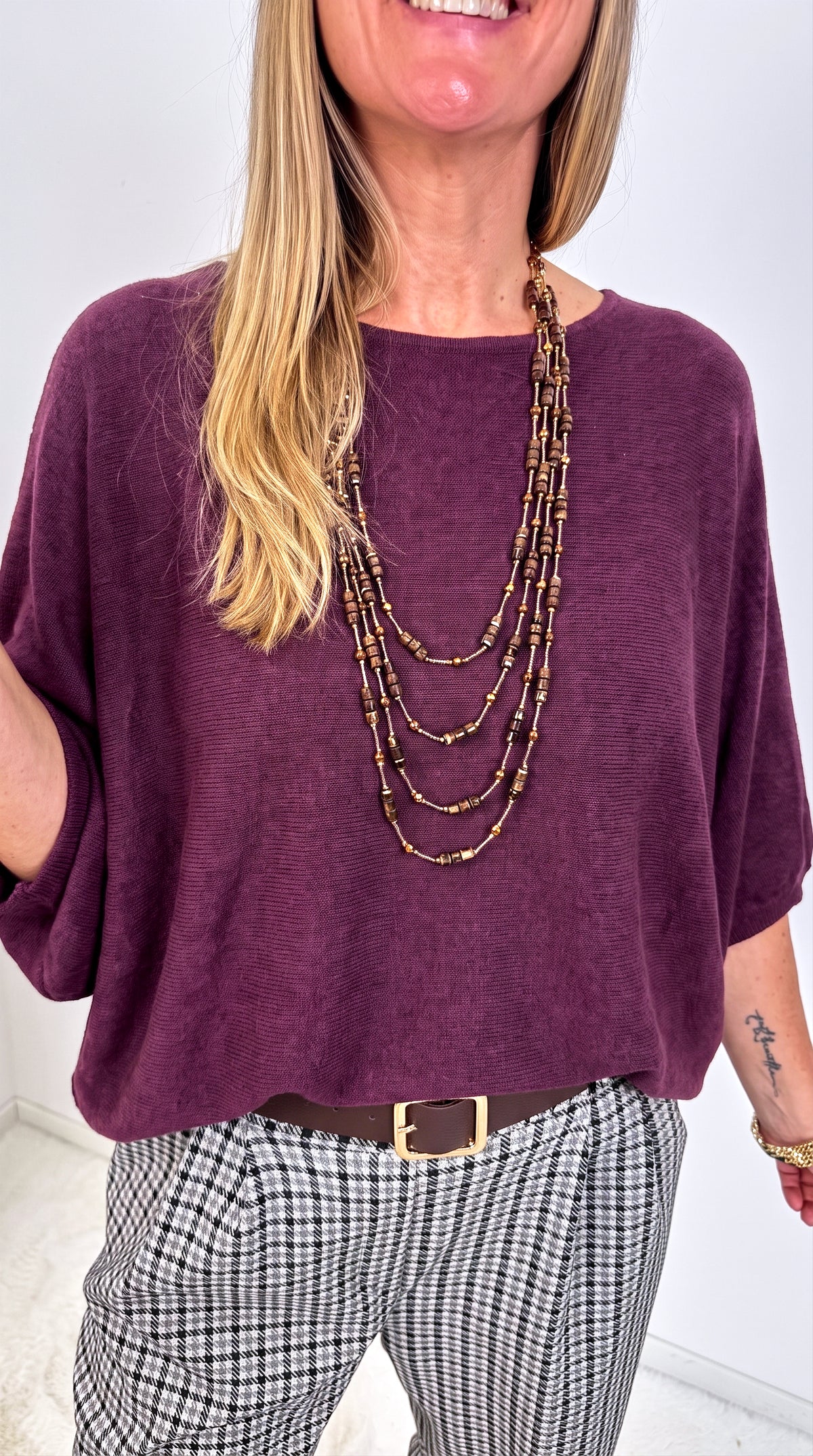 Pullover Vantara *Beere*