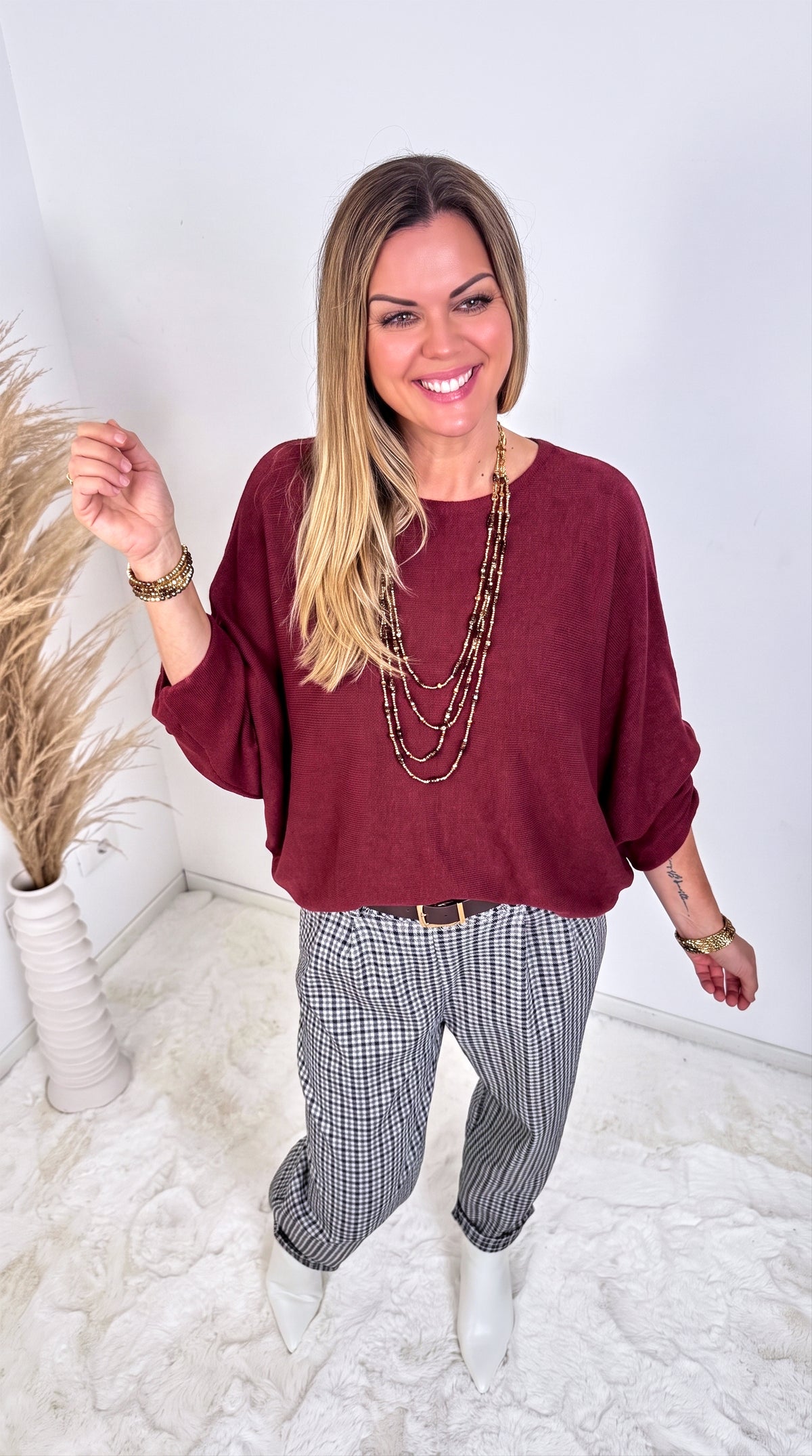 Pullover Vantara *Bordeaux*