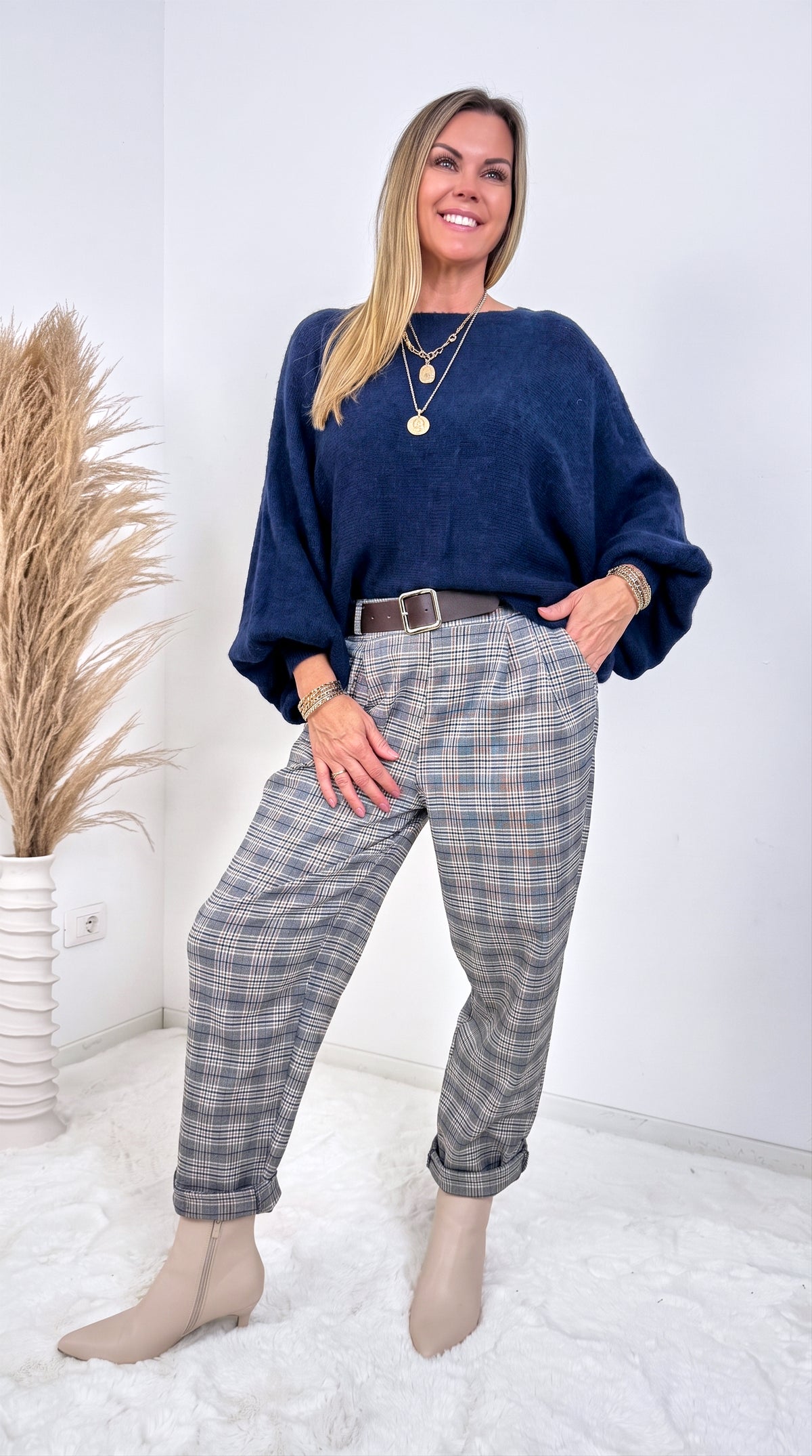 Strickpullover Belize *Dunkelblau*