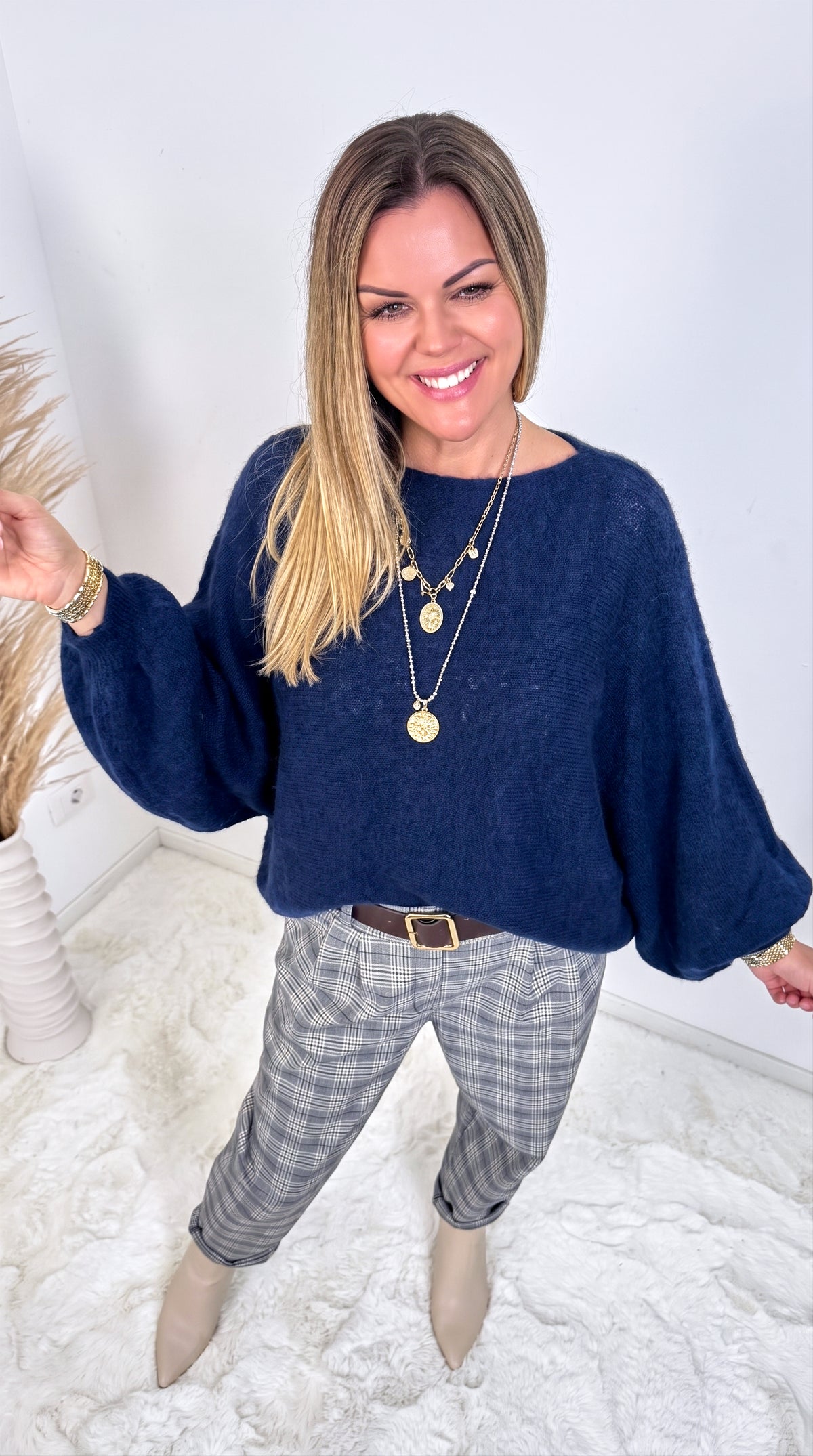 Strickpullover Belize *Dunkelblau*