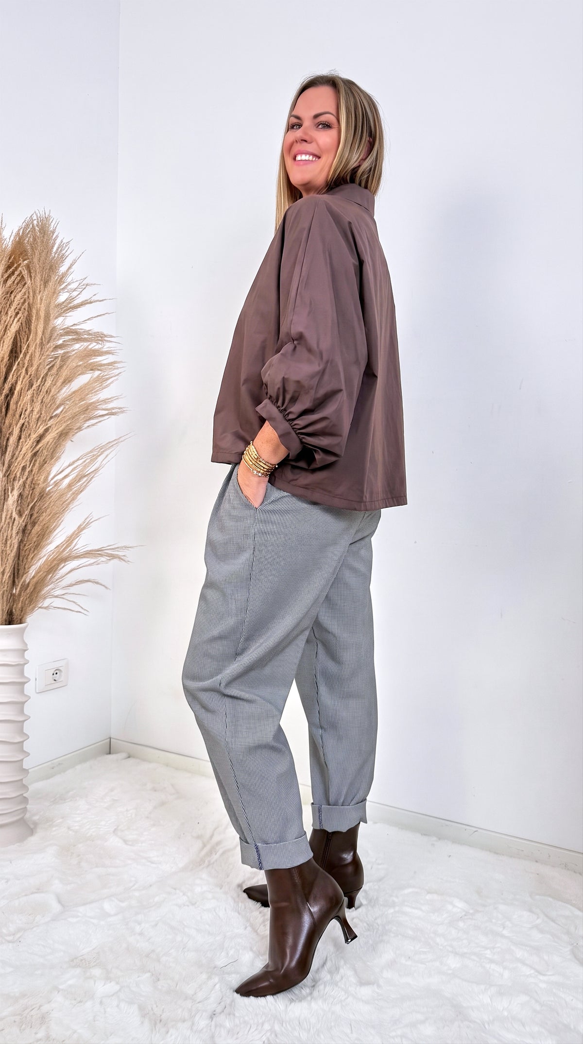 Bluse Amara Wisp *Schoko*