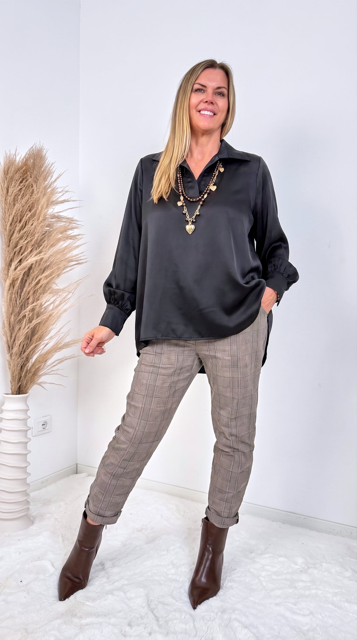 Bluse Willow Fields *Schwarz*