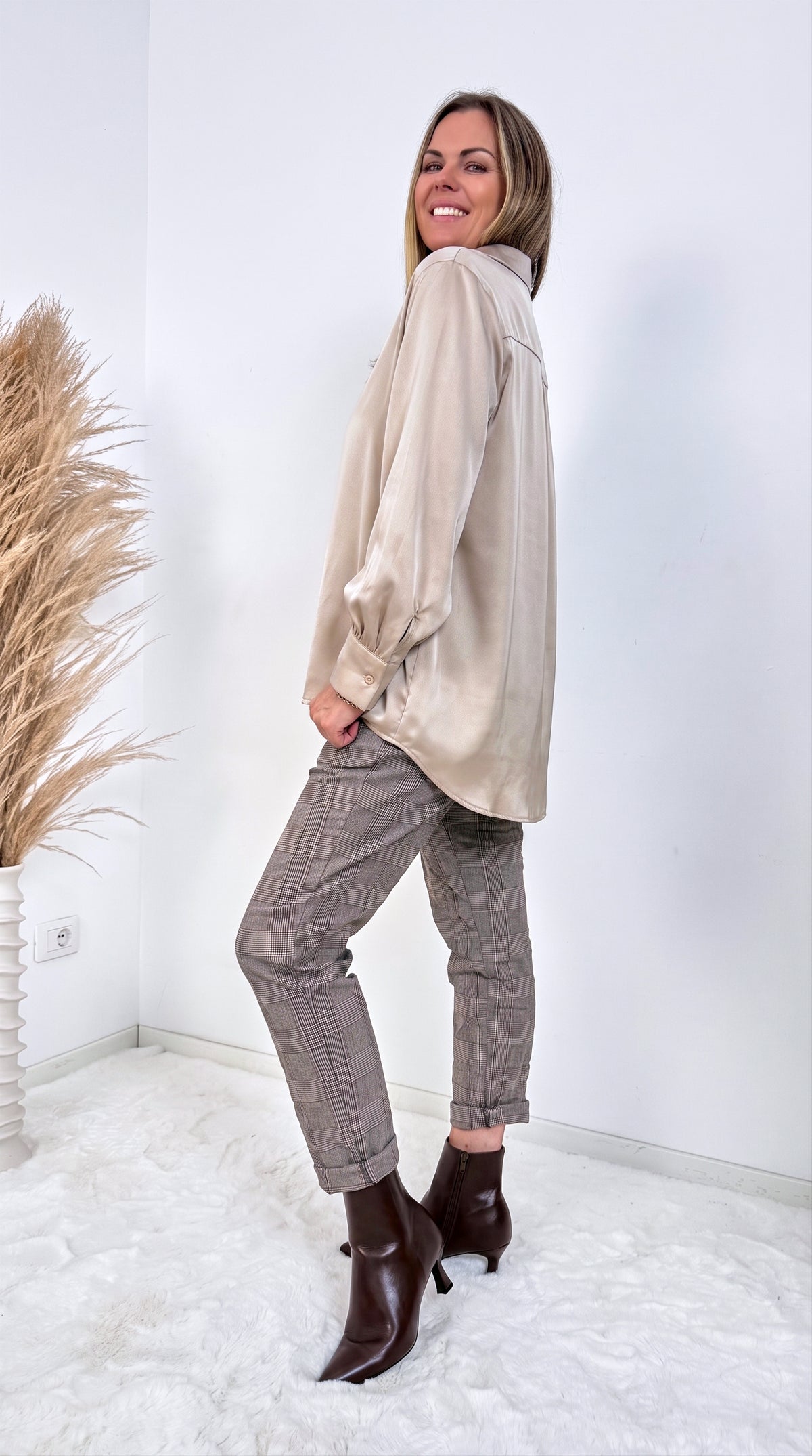 Bluse Willow Fields *Beige*