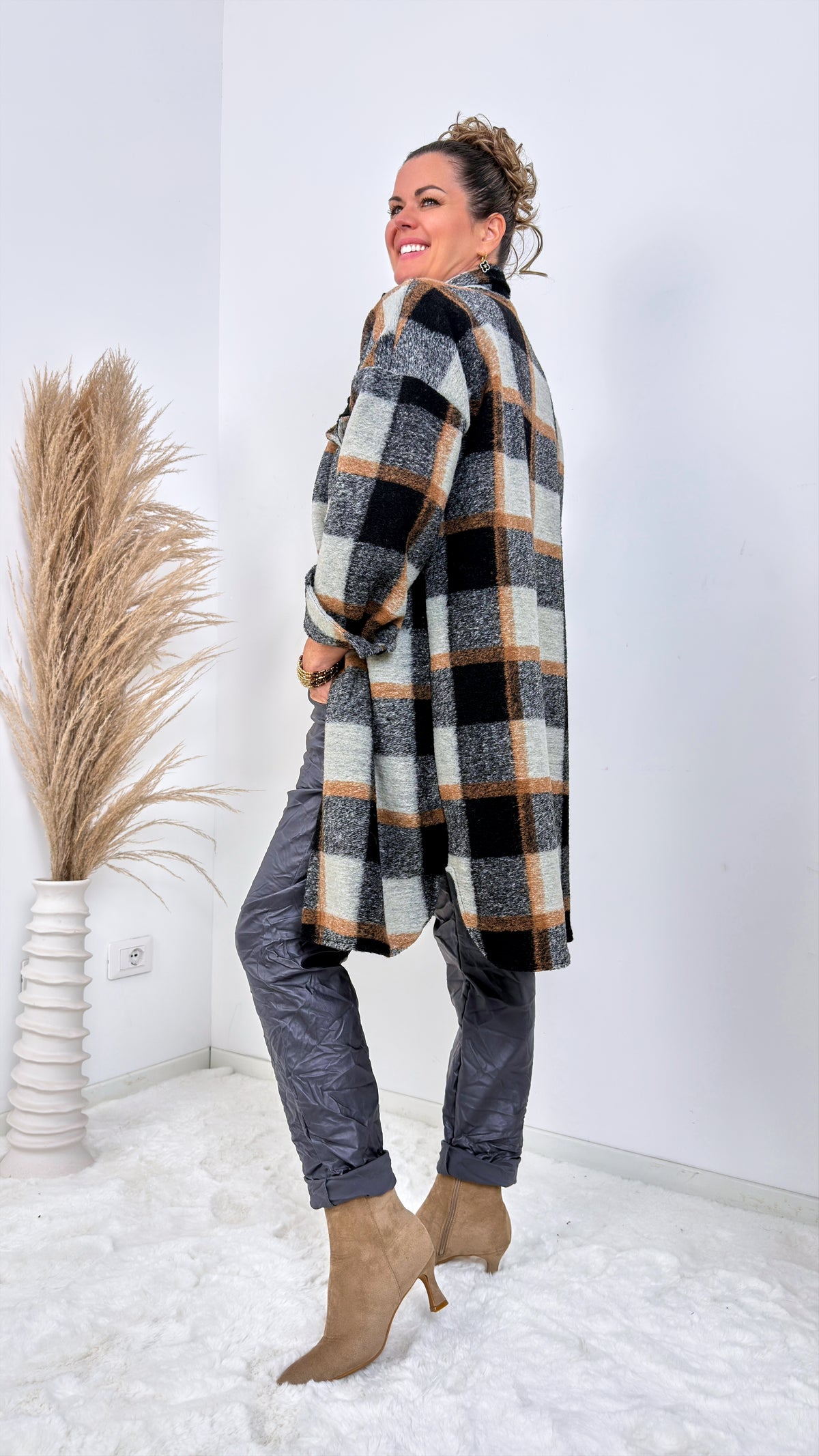 Hemd-Jacke Sundara *Schwarz*
