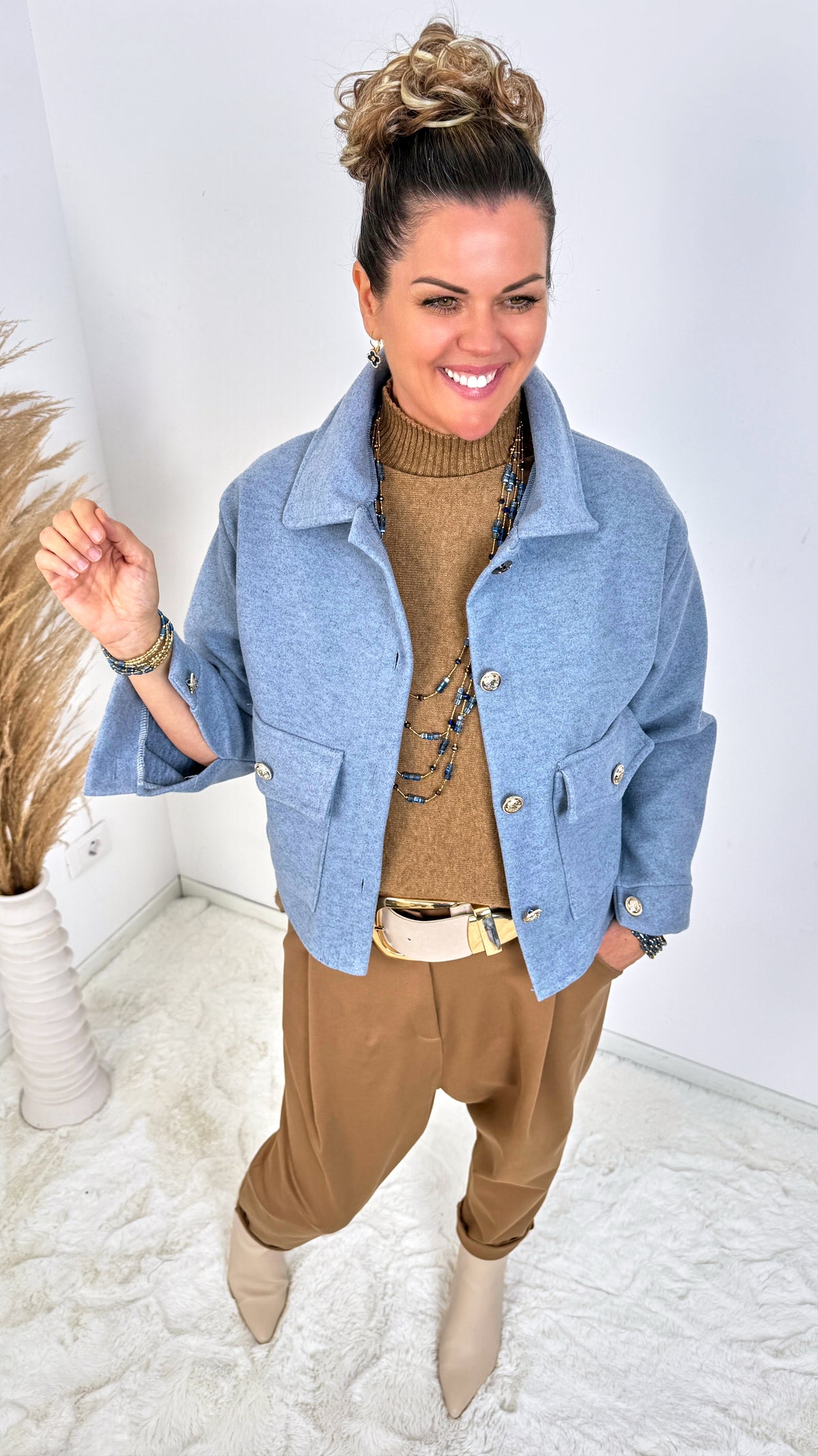 Jacke Foxwood *BlauGrau*
