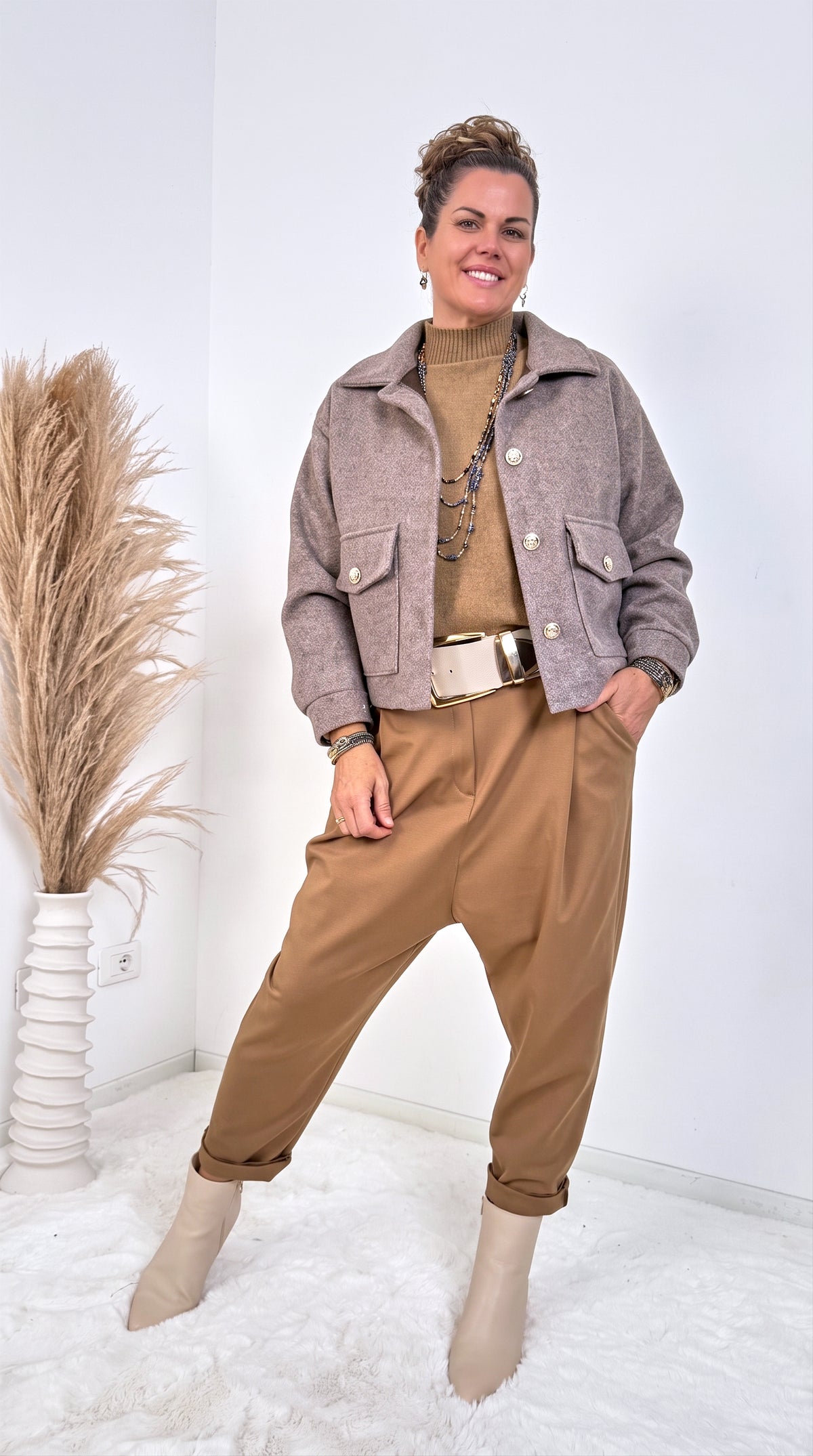 Jacke Foxwood *Taupe*