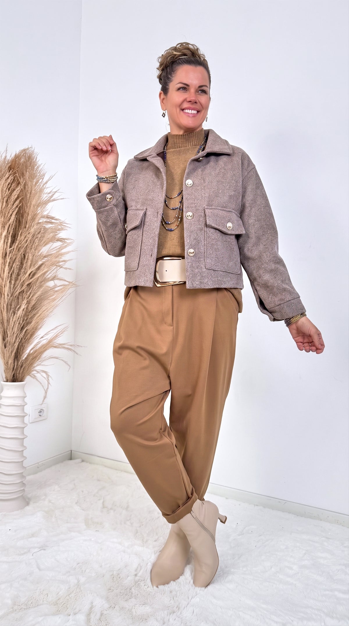 Jacke Foxwood *Taupe*