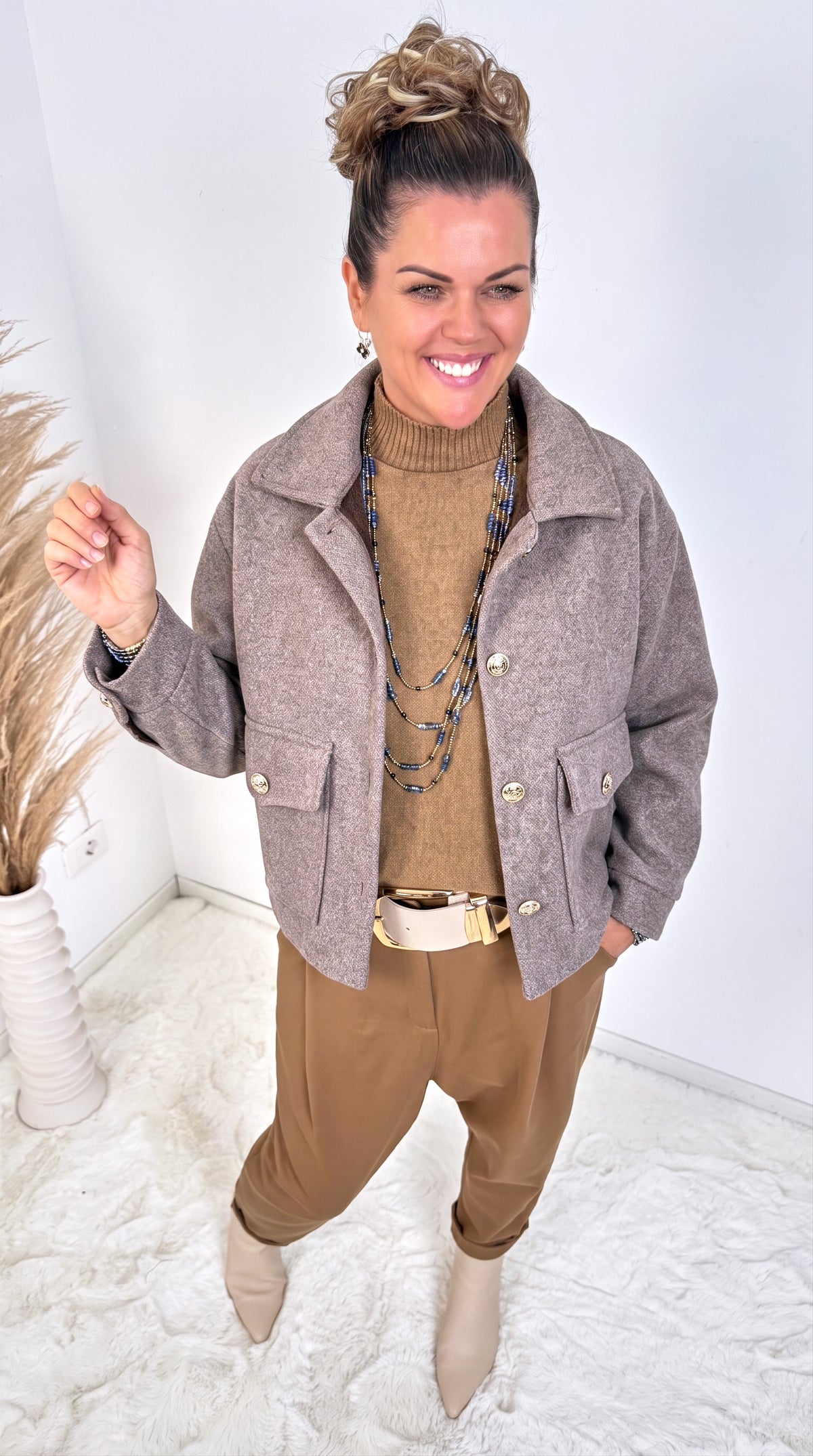 Jacke Foxwood *Taupe*