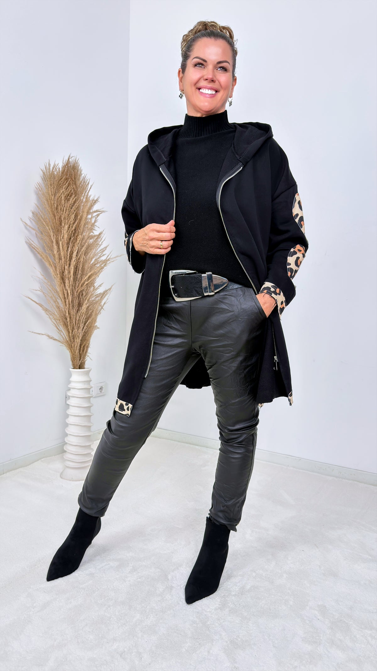 Sweatjacke Nalani *Schwarz*