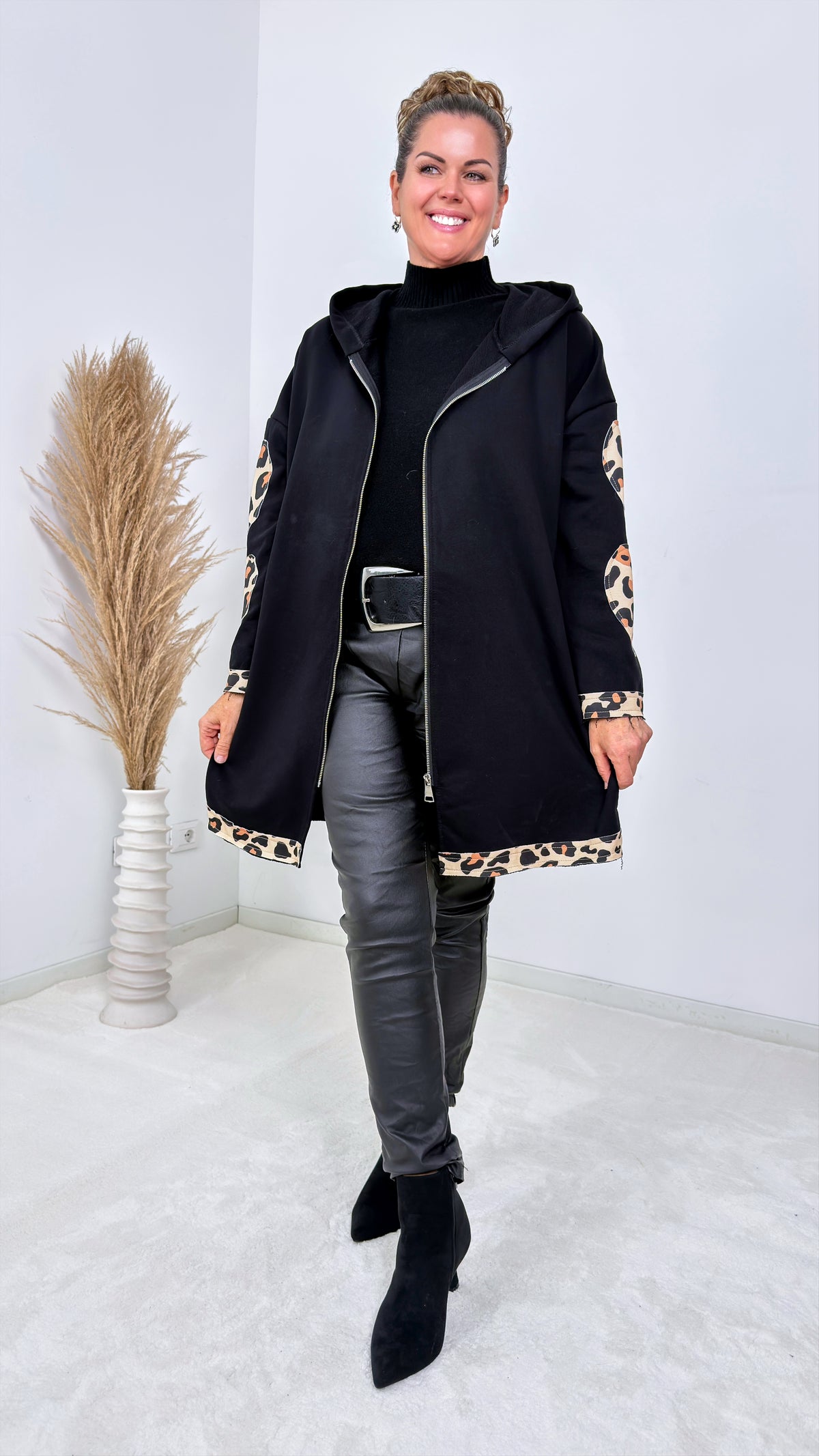 Sweatjacke Nalani *Schwarz*