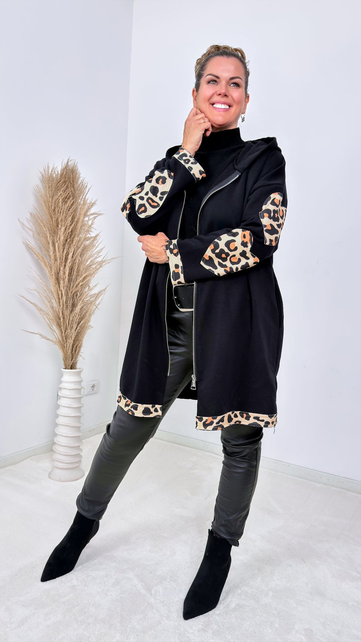 Sweatjacke Nalani *Schwarz*